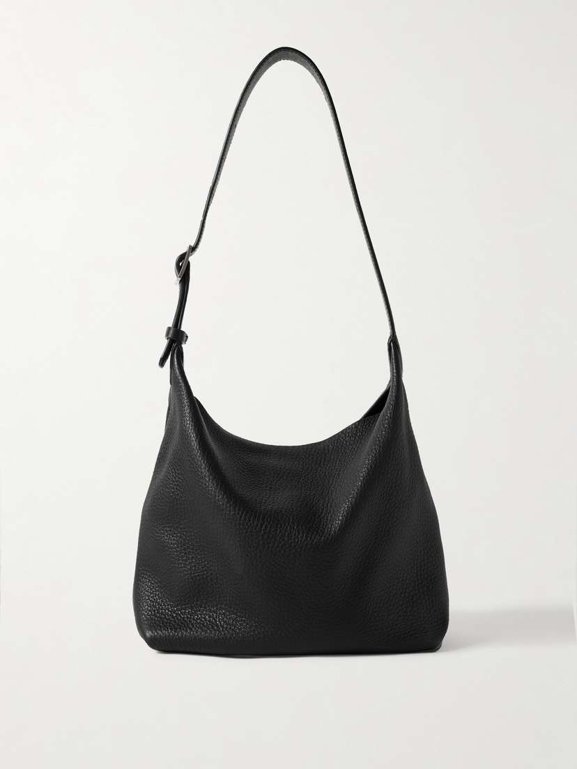 The Row Isa Textured-leather Shoulder Bag