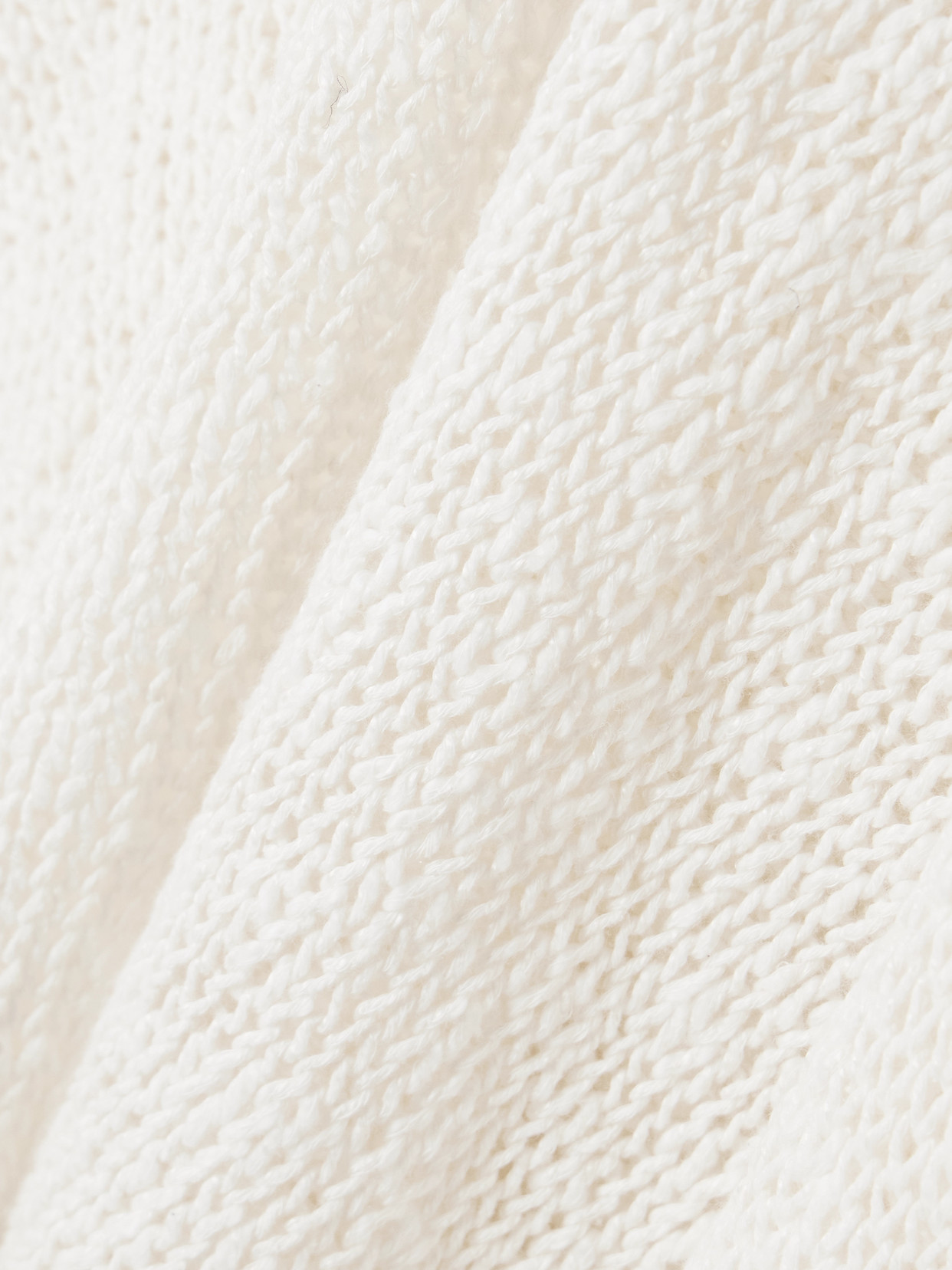 James Perse Cotton And Linen-blend Sweater