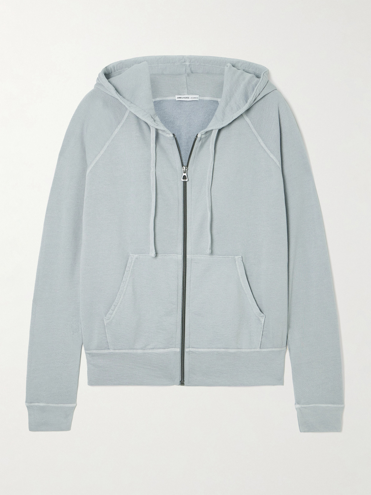 JAMES PERSE VINTAGE FRENCH COTTON-TERRY HOODIE