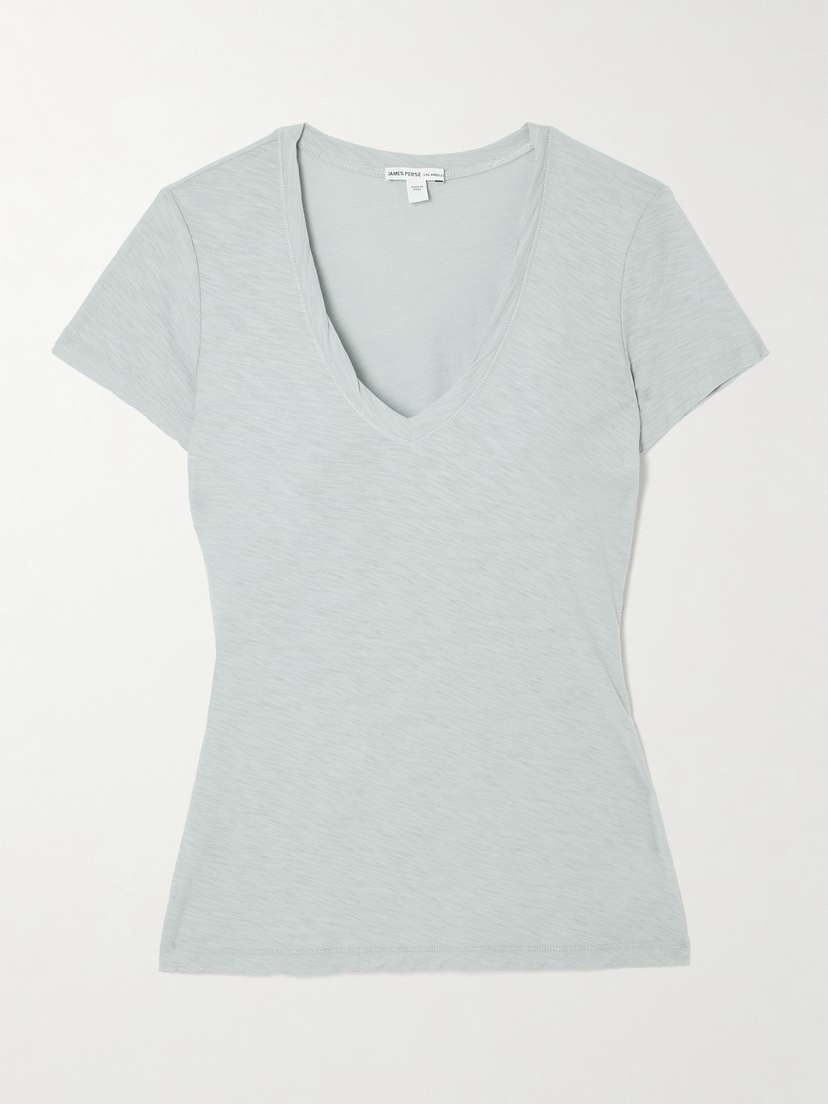 James Perse Casual Slub Cotton-jersey T-shirt
