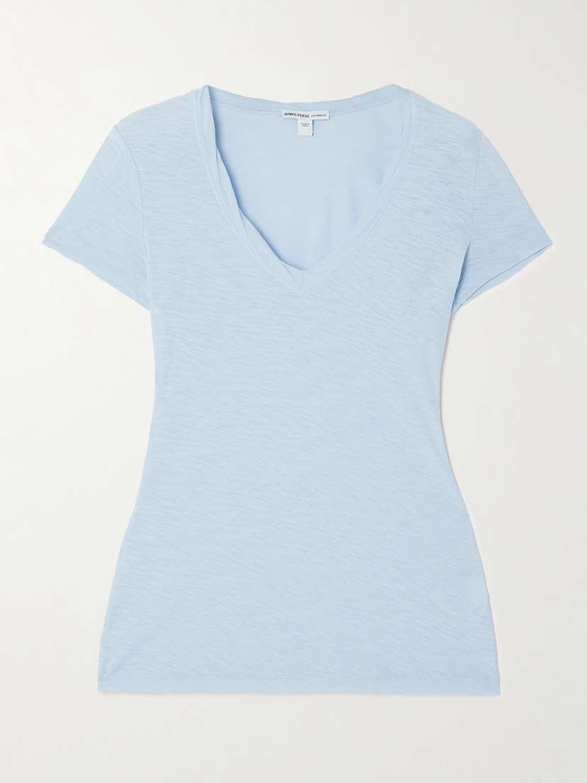James Perse Casual Slub Cotton-jersey T-shirt