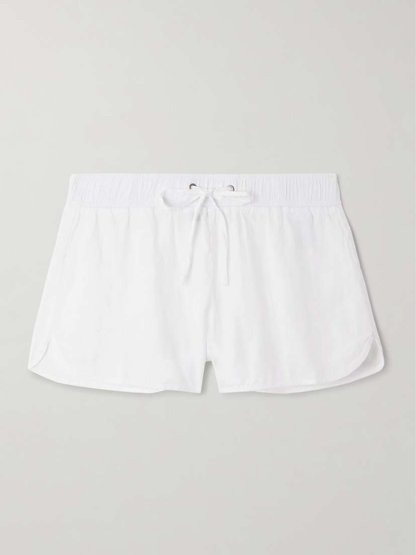 James Perse Dolphin Linen Shorts