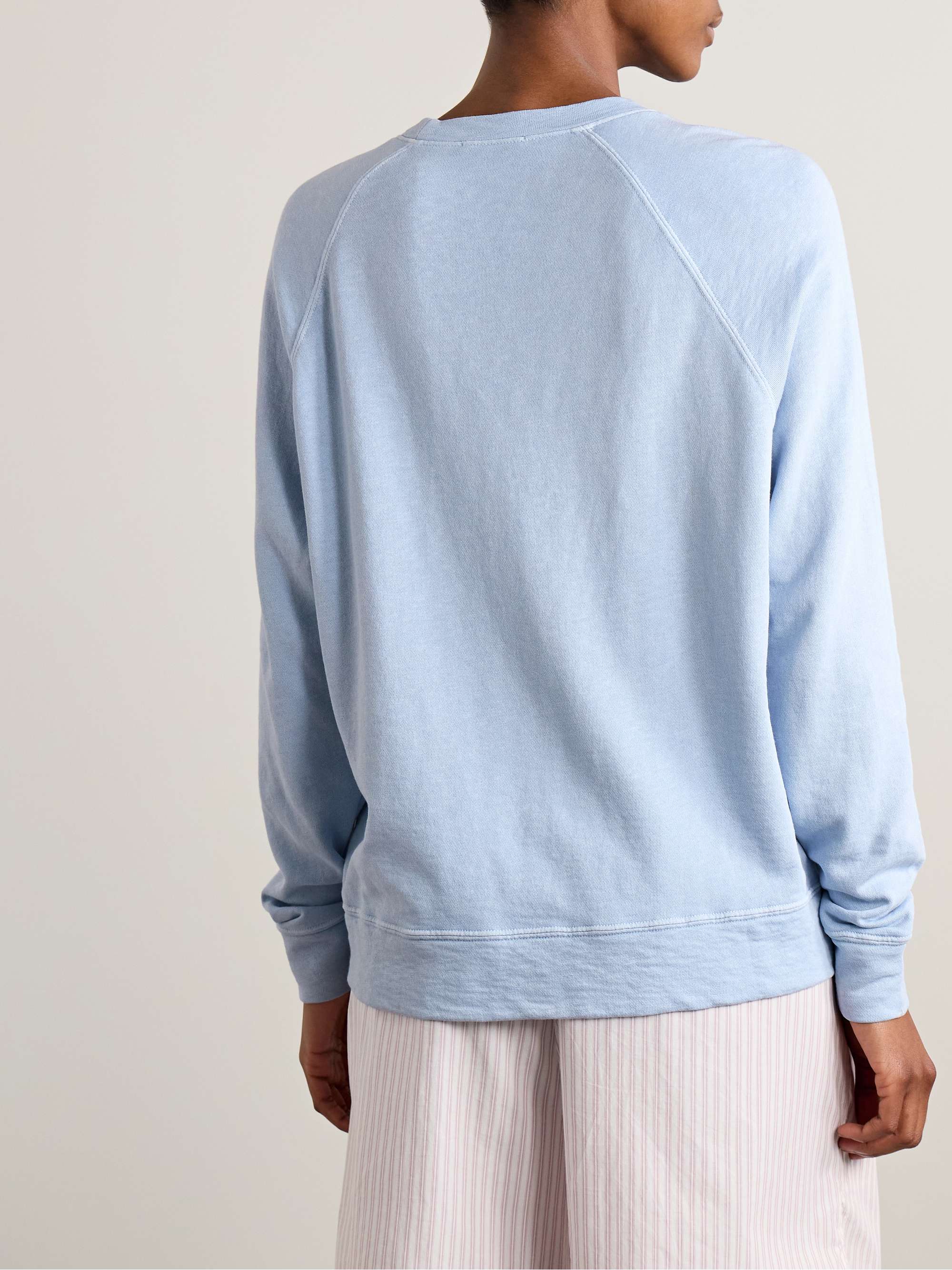 JAMES PERSE Supima cotton-terry sweatshirt