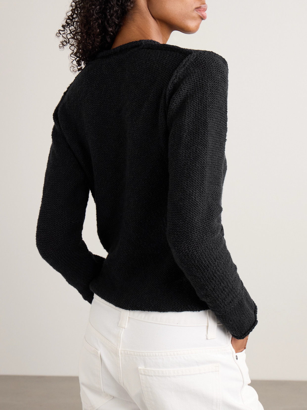 James Perse Cotton And Linen-blend Cardigan
