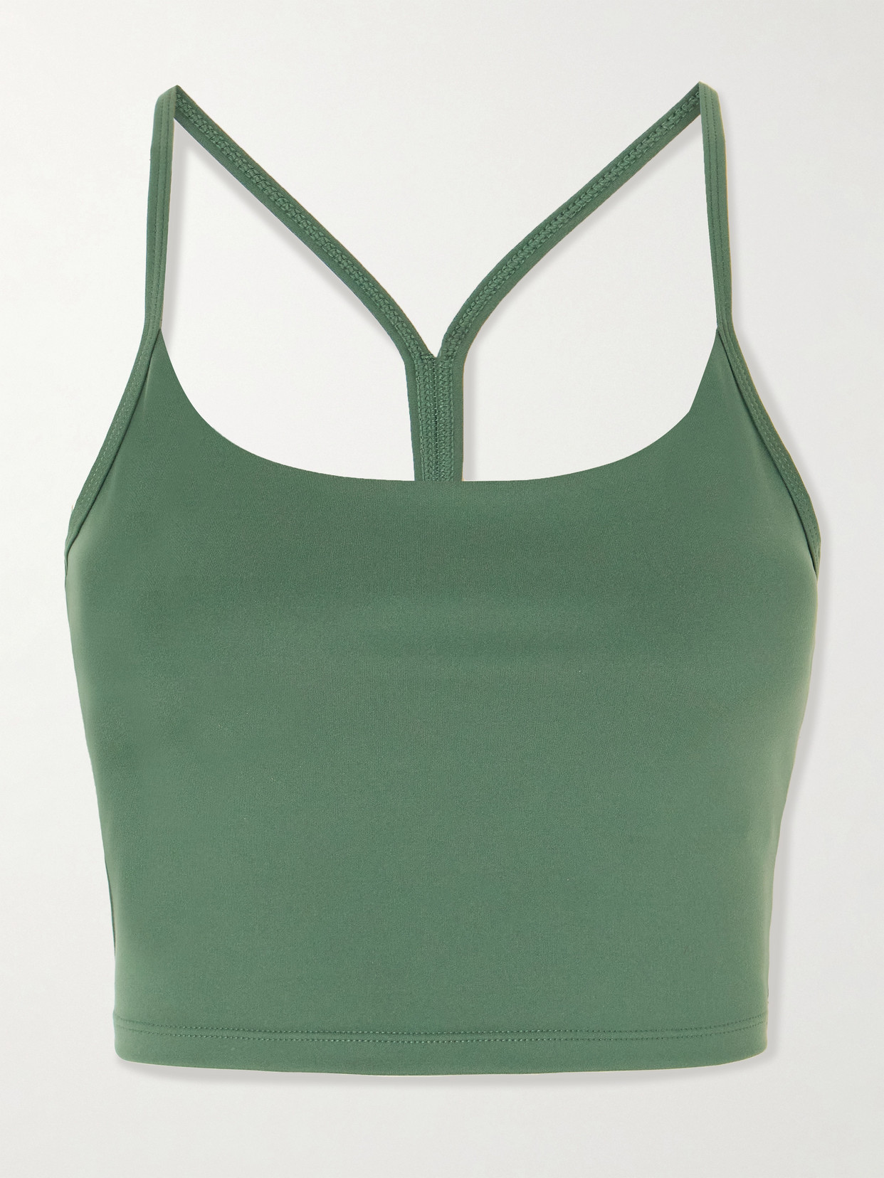 Varley Harley Freesoft™ Jersey Sports Bra In Green
