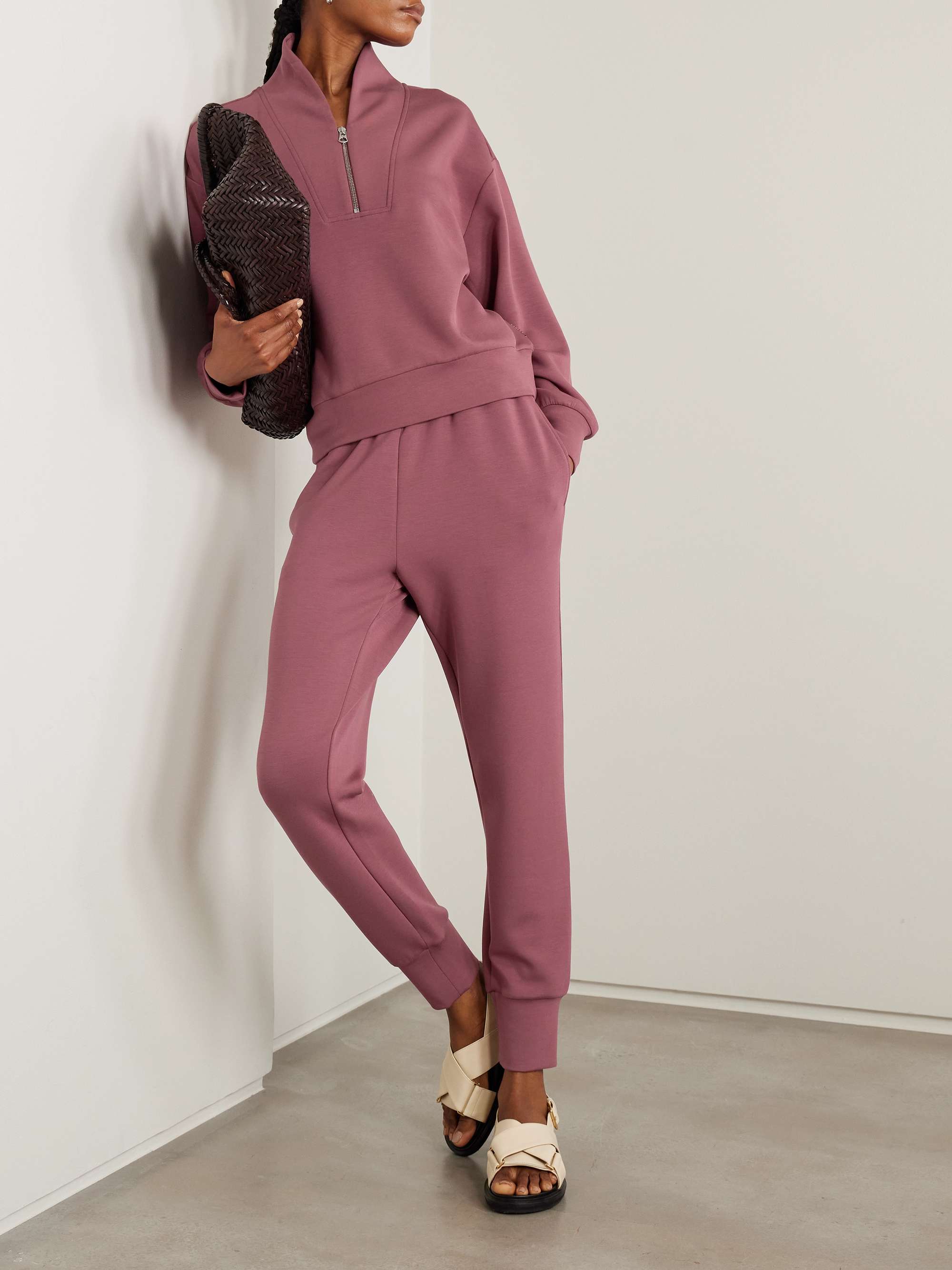VARLEY Davidson stretch-jersey sweatshirt