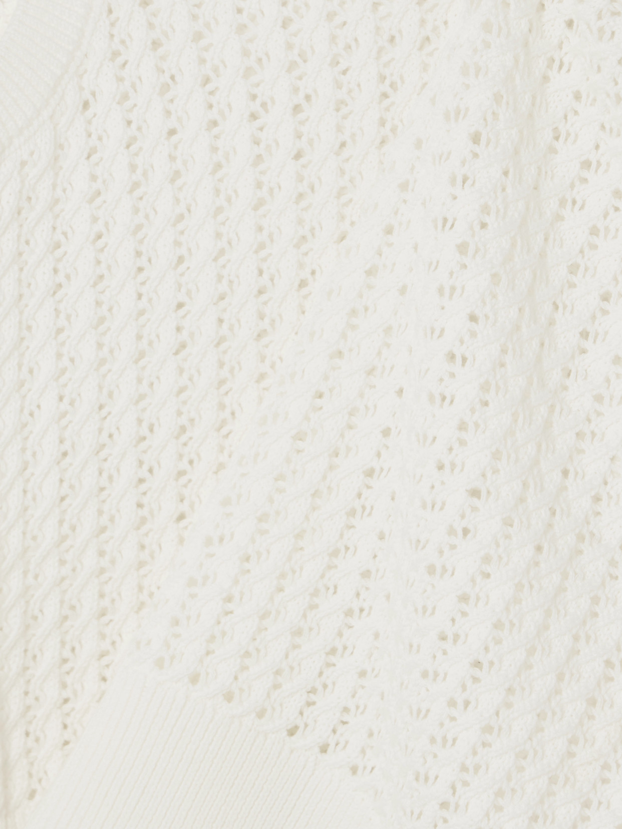 Varley Ferns Open-knit Cotton Tank In Animal Print
