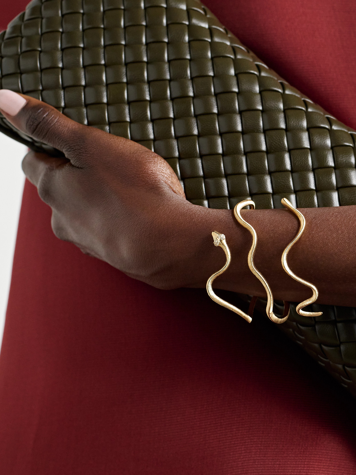 Ole Lynggaard Copenhagen Snakes 18-karat Gold Diamond Bracelet In Gold