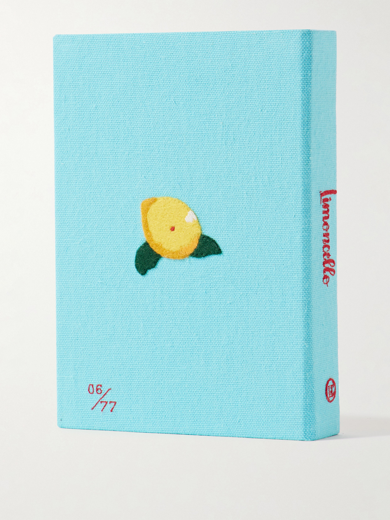 Olympia Le-tan Limoncello Embroidered Appliquéd Canvas Clutch