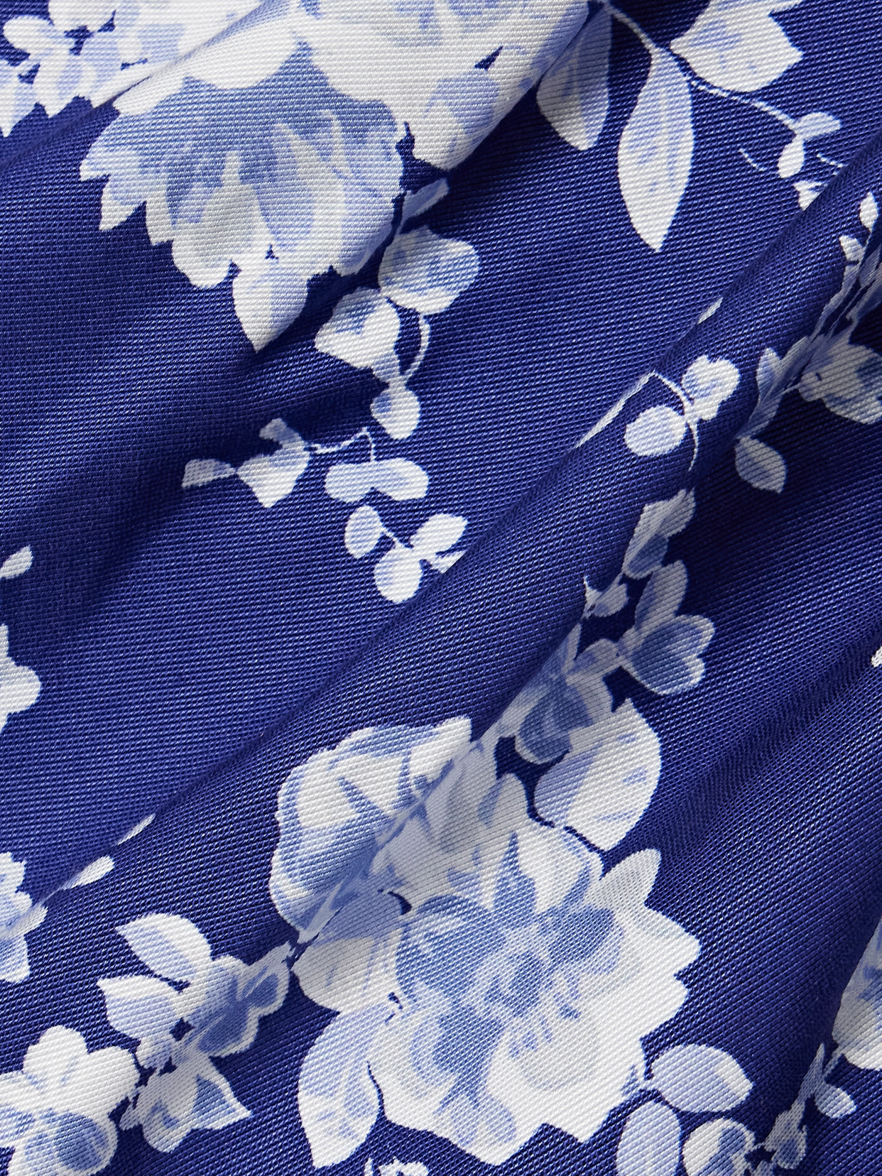 Carolina Herrera Floral-print Stretch Cotton Faille Gown