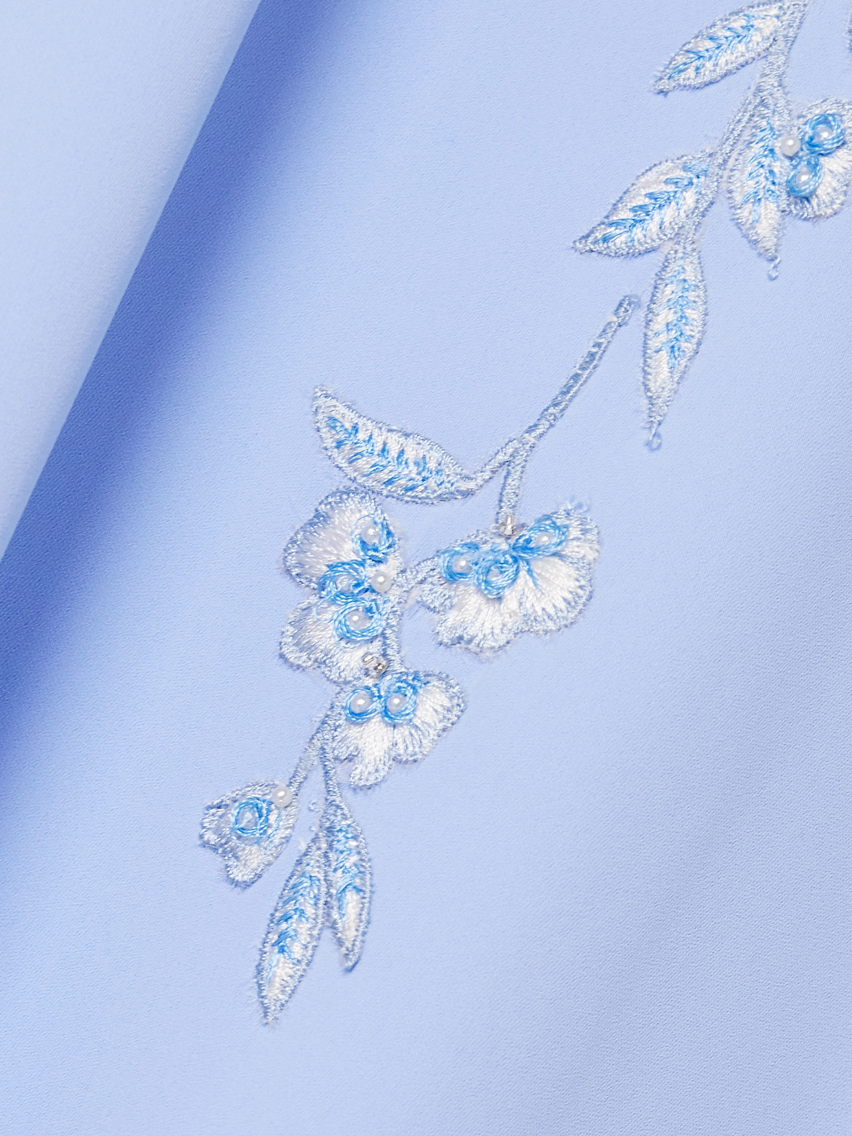 Carolina Herrera Embellished Embroidered Crepe Gown
