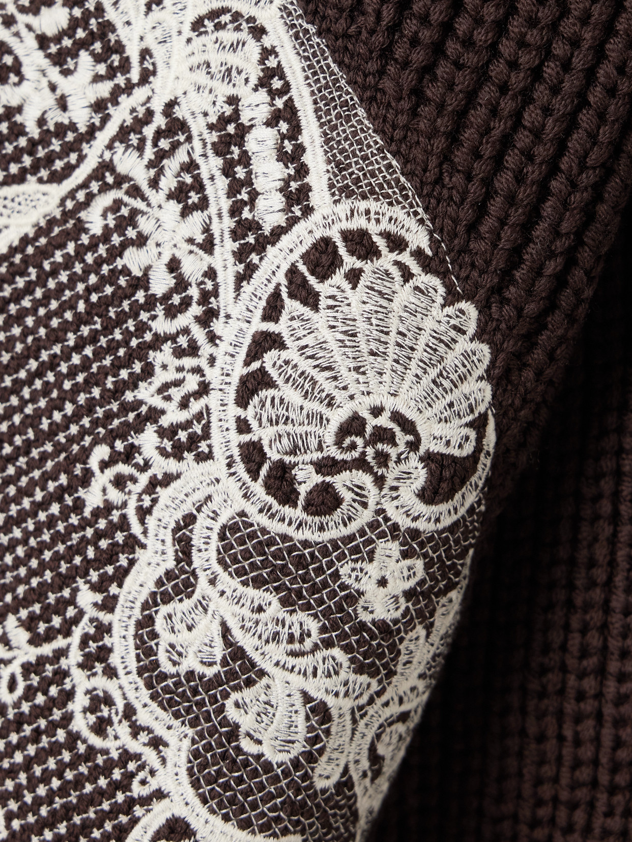 S.s. Daley Embroidered Ribbed Merino Wool Turtleneck Sweater In Black
