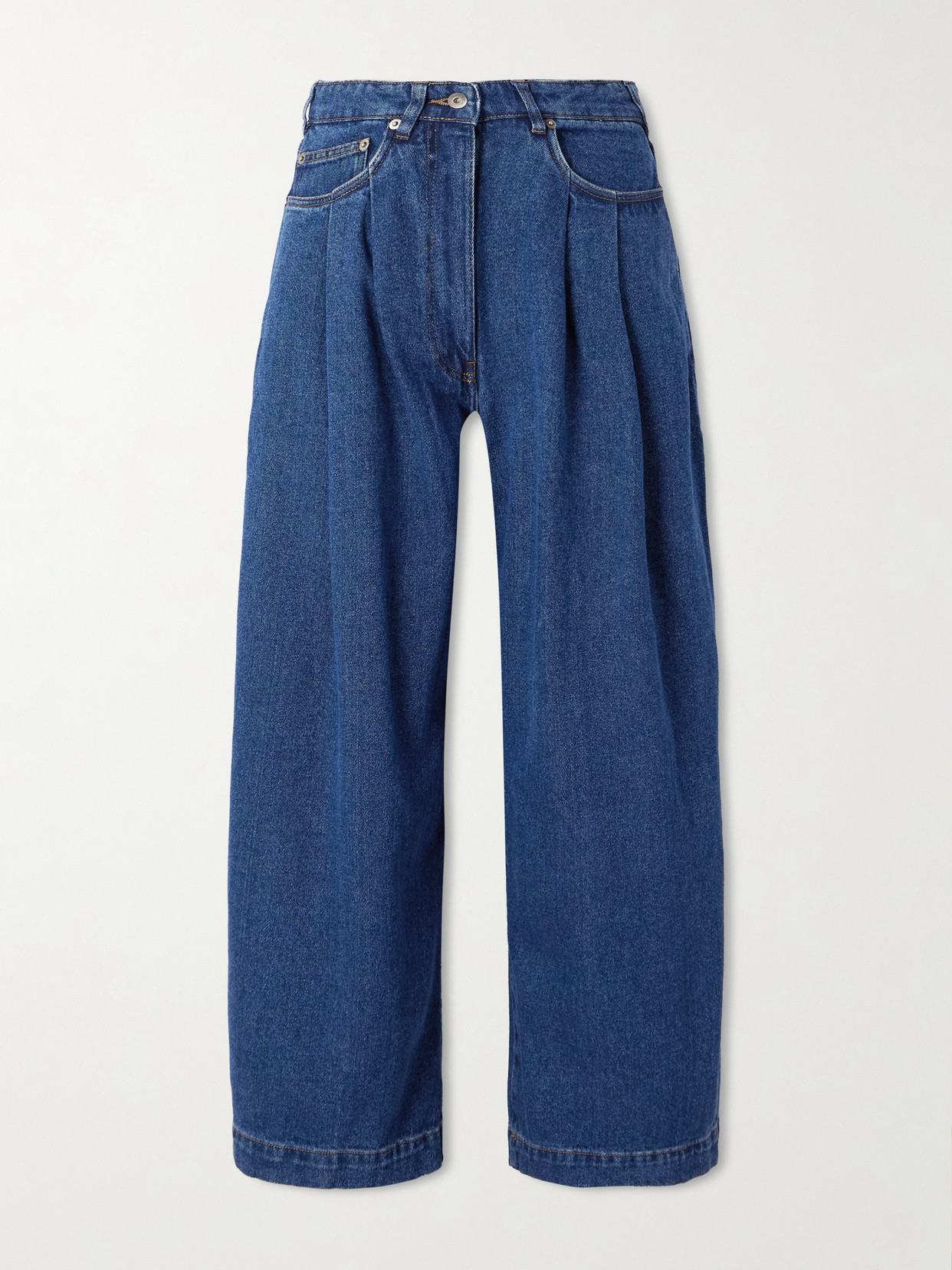 S.s. Daley Ivy High-rise Wide-leg Jeans In Blue