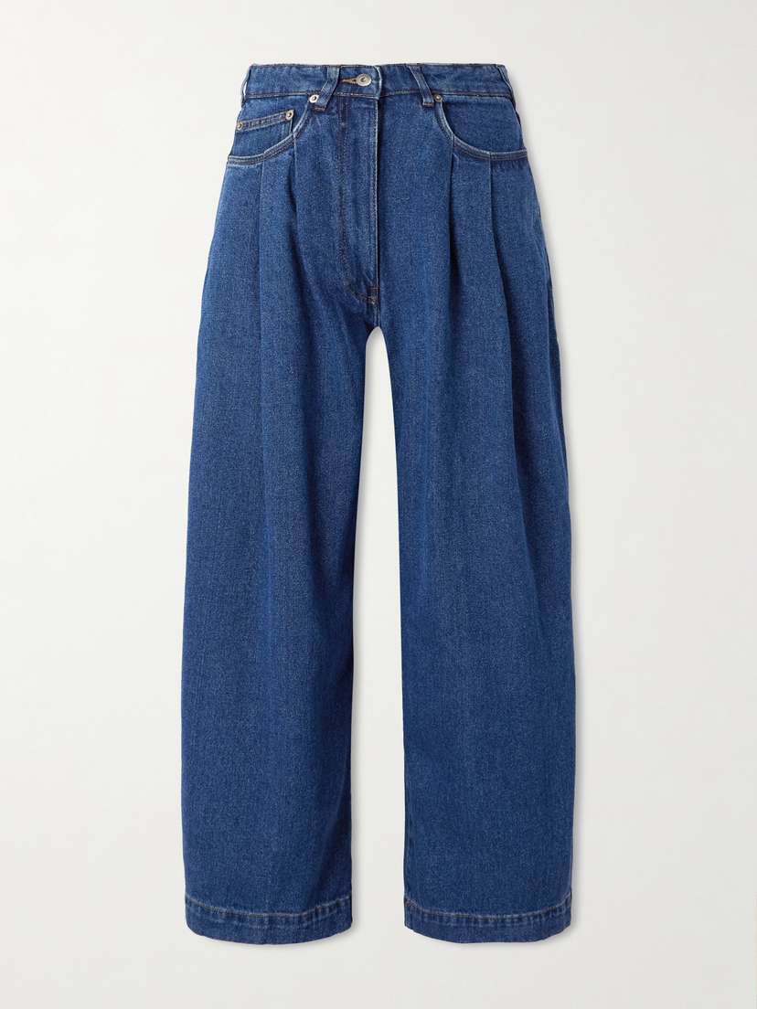 S.S. Daley Ivy High-rise Wide-leg Jeans