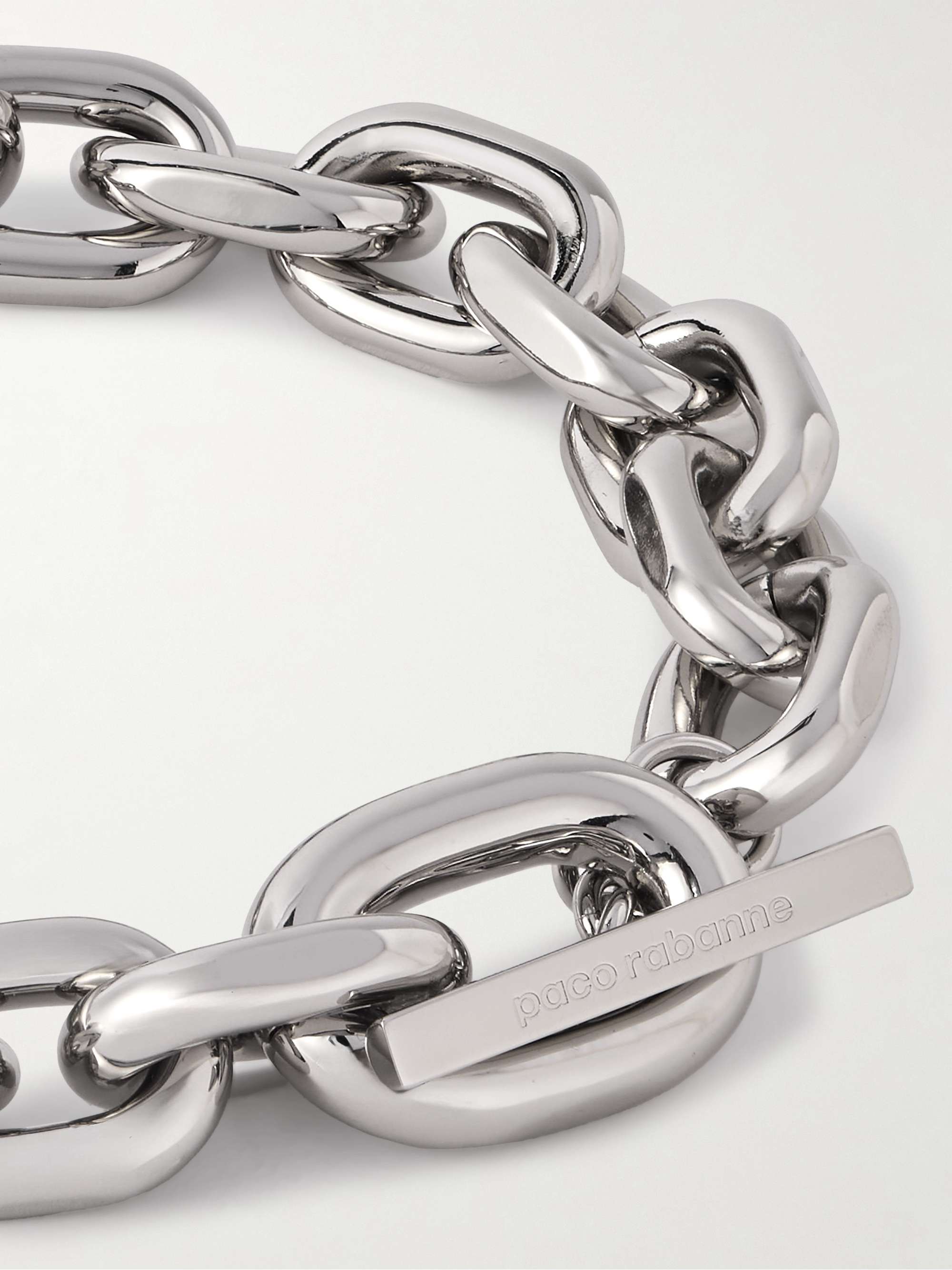RABANNE XL Link gold-tone necklace