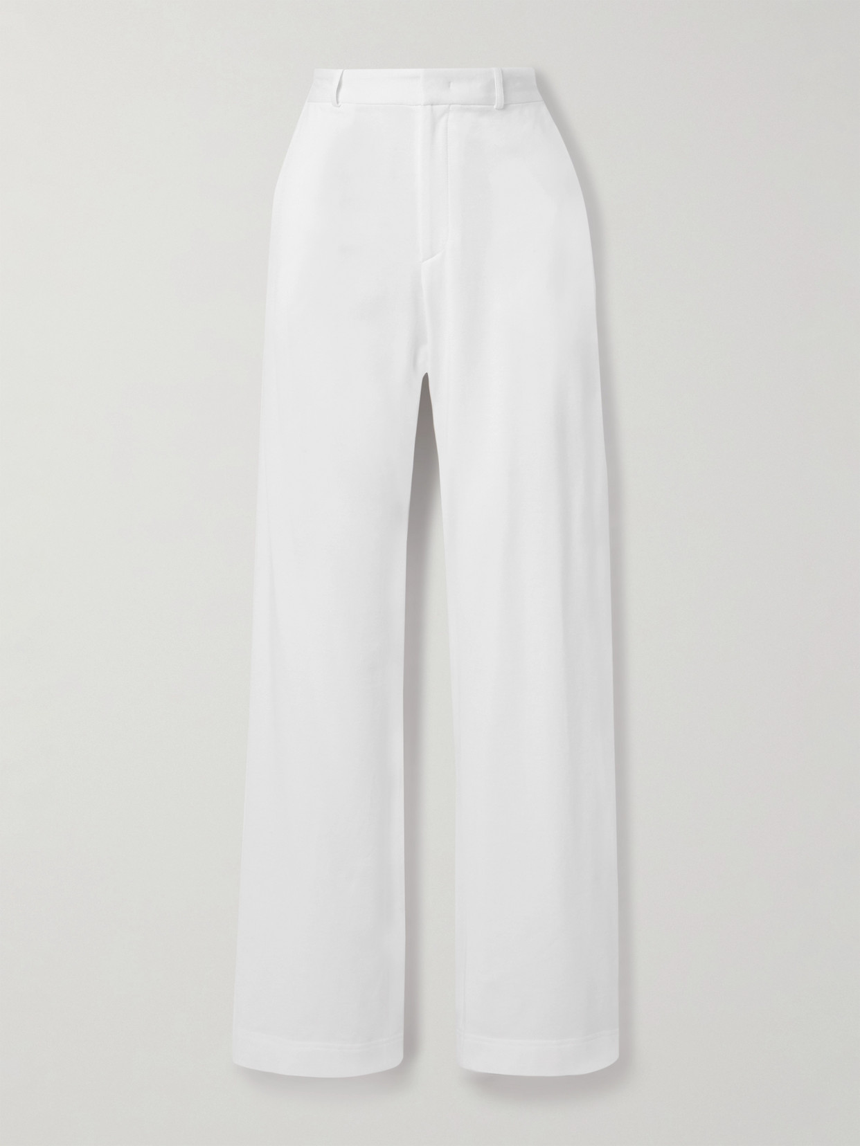 Marie Adam-leenaerdt Cotton-jersey Wide Leg Pants