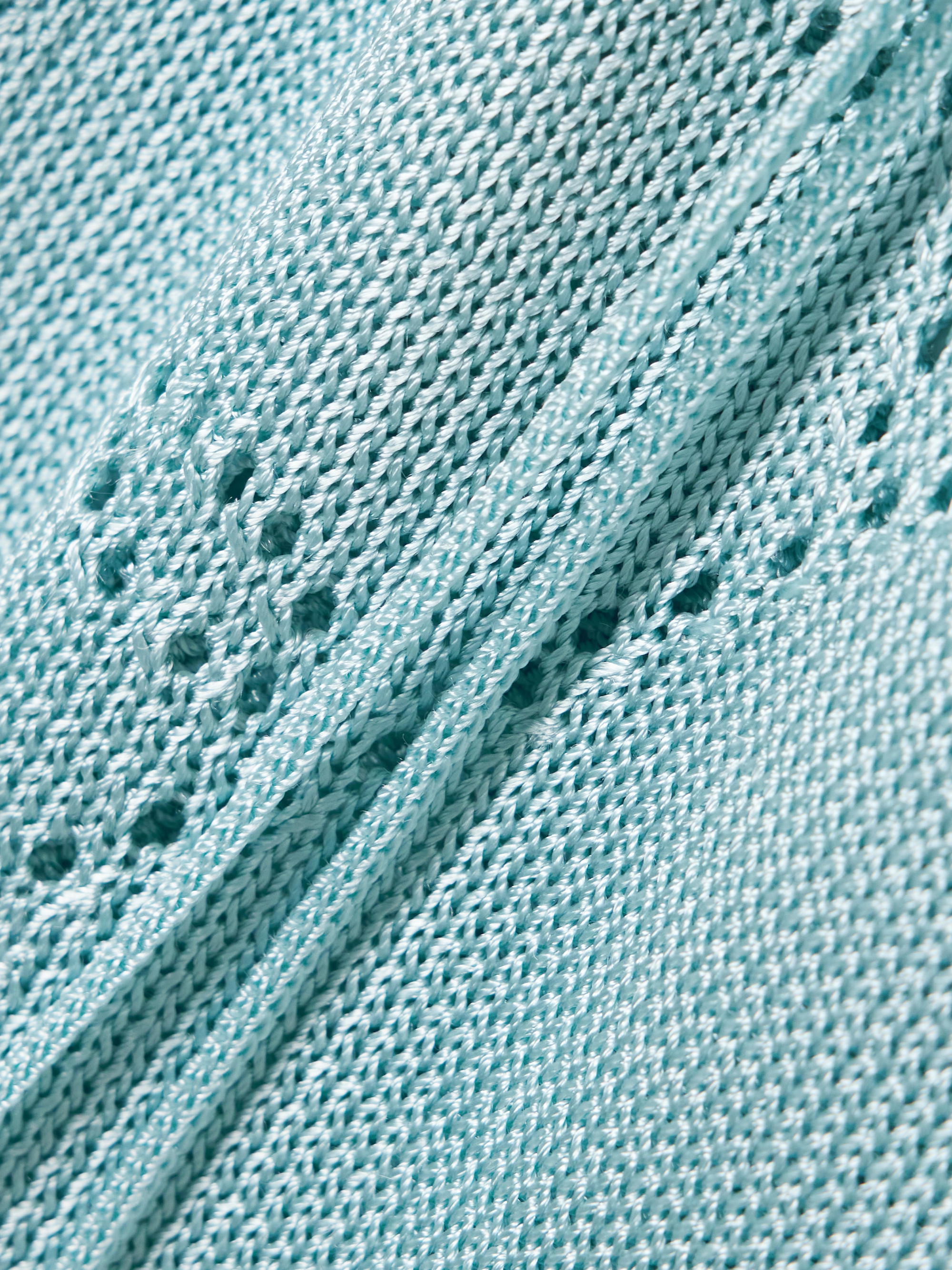 Calle Del Mar Pointelle-knit shorts thumbnail