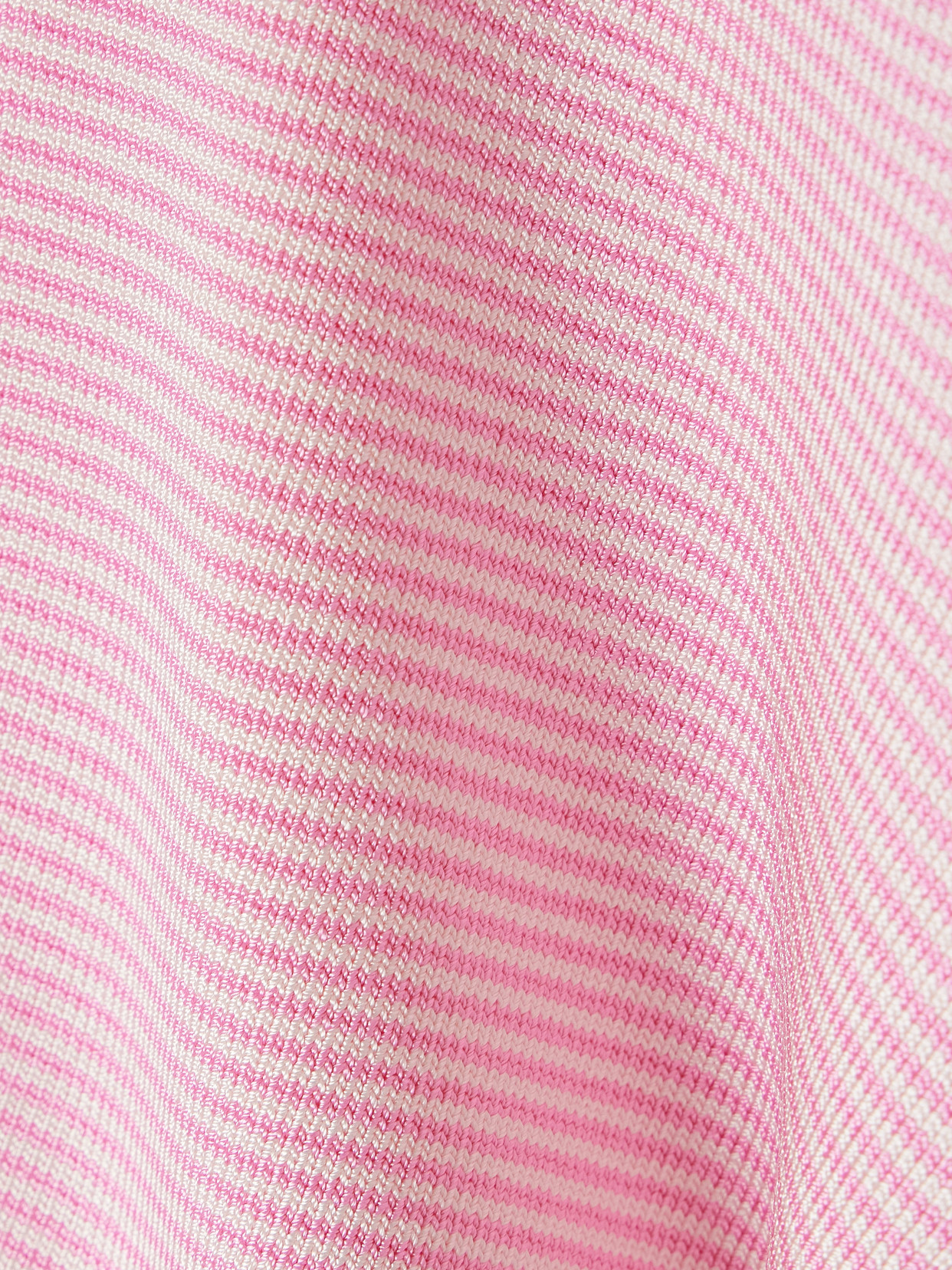 Calle Del Mar Striped Knitted Shorts In Pink