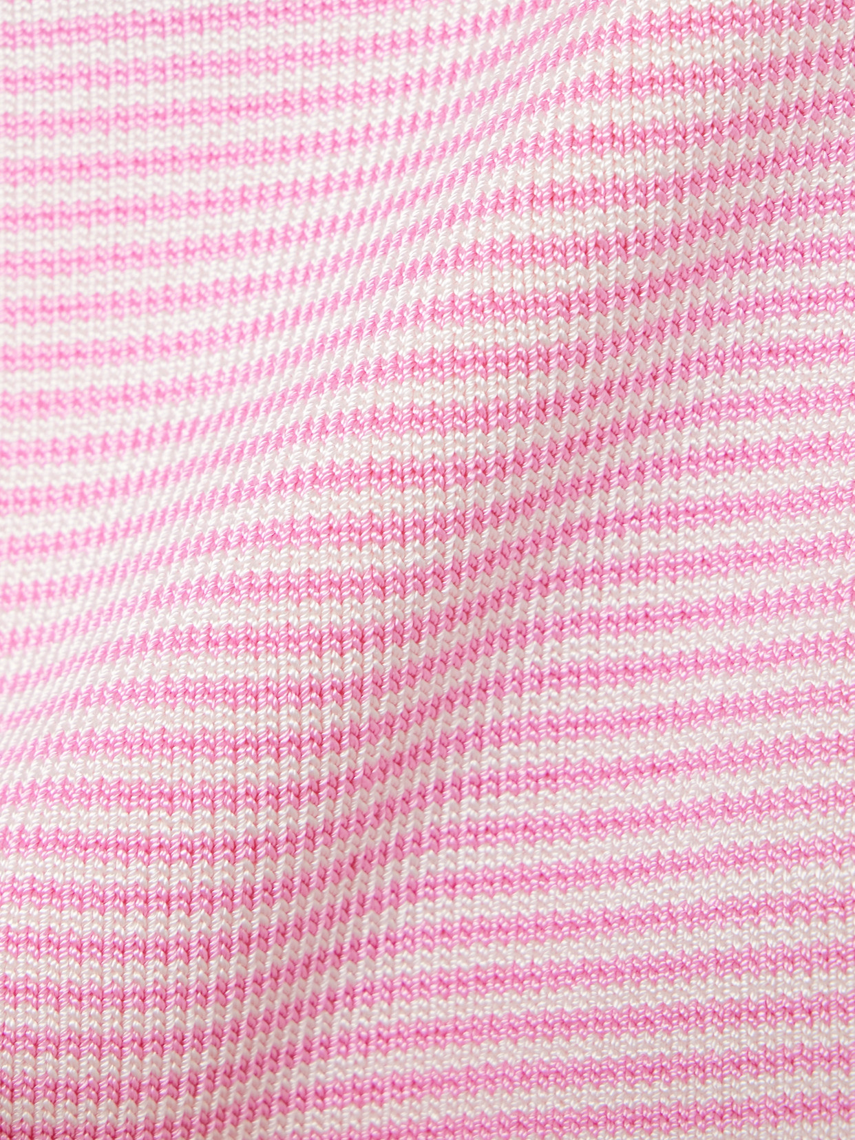 Calle Del Mar Strapless Striped Knitted Top In Pink