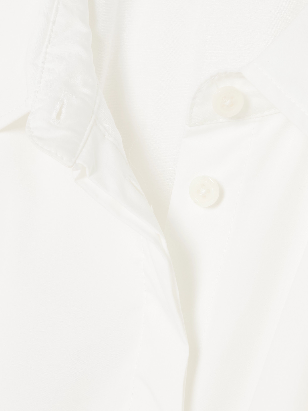 Simkhai Jazz Pleated Cotton-blend Poplin Midi Shirt Dress In White