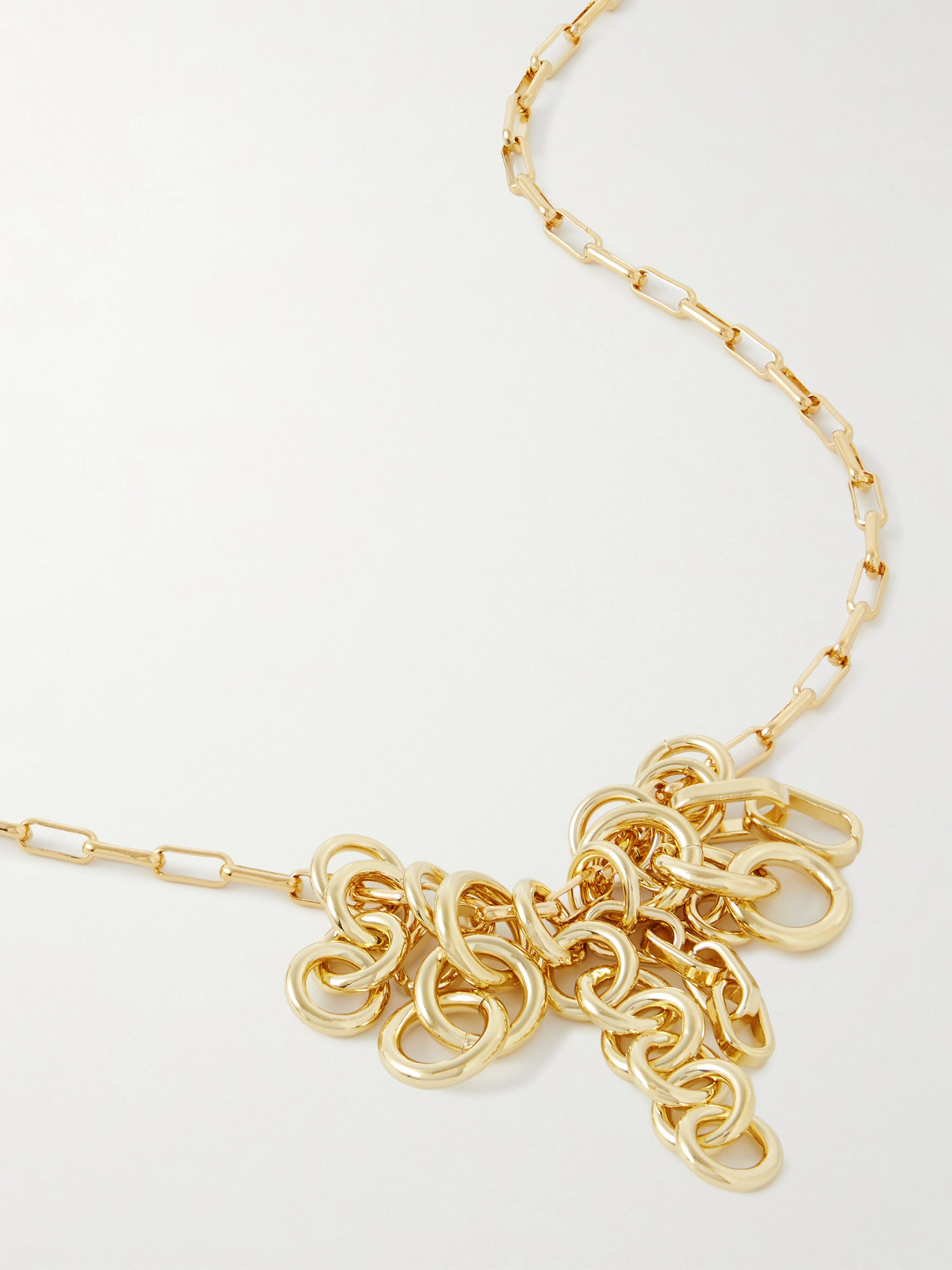 Laura Lombardi Sabbia Gold-plated Necklace In Gold