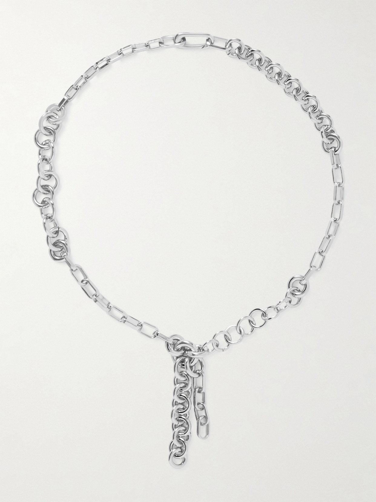 Laura Lombardi Lega Platinum-plated Necklace In Metallic