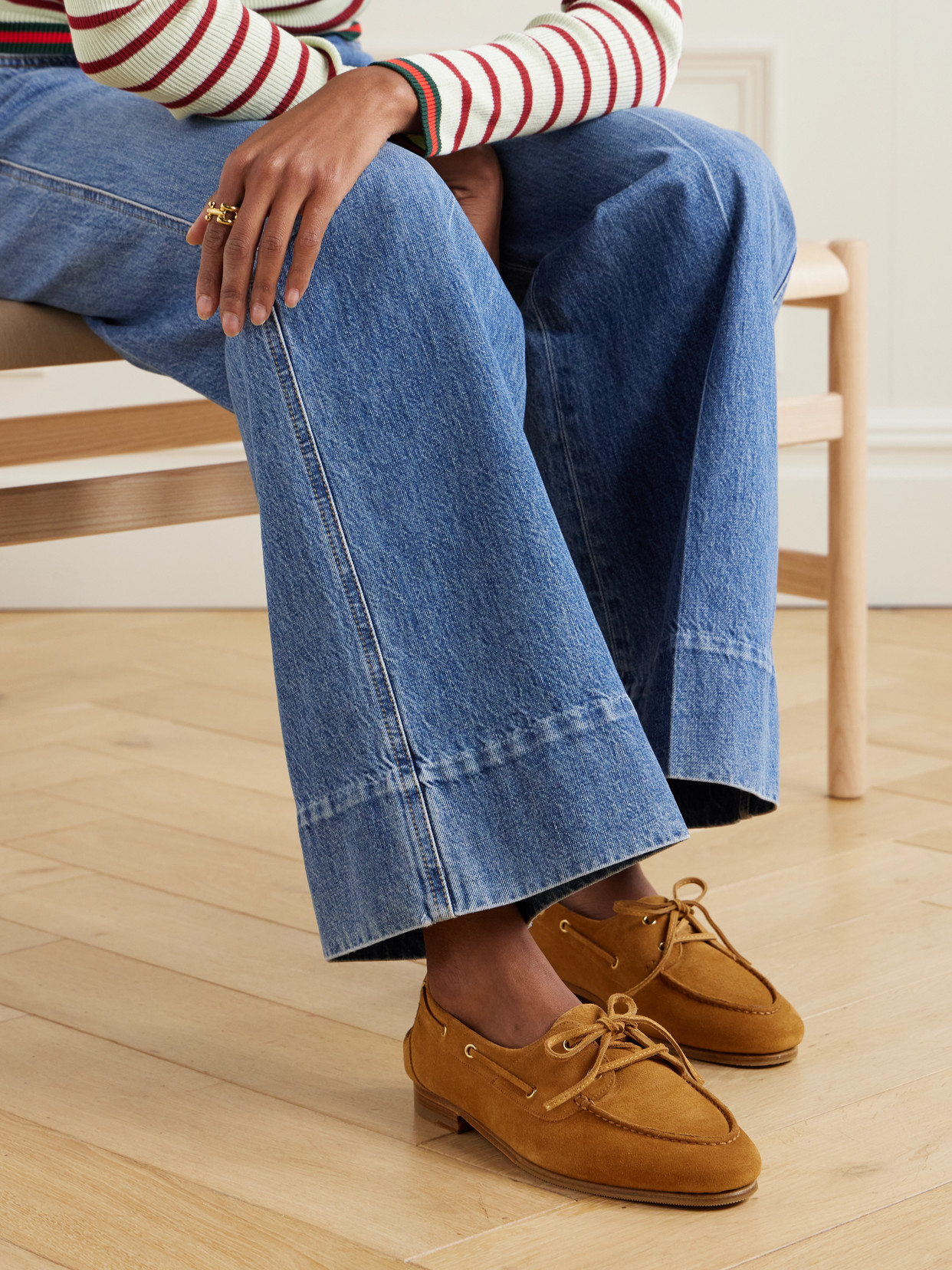 Bally Pathy Suede Loafers In Brown