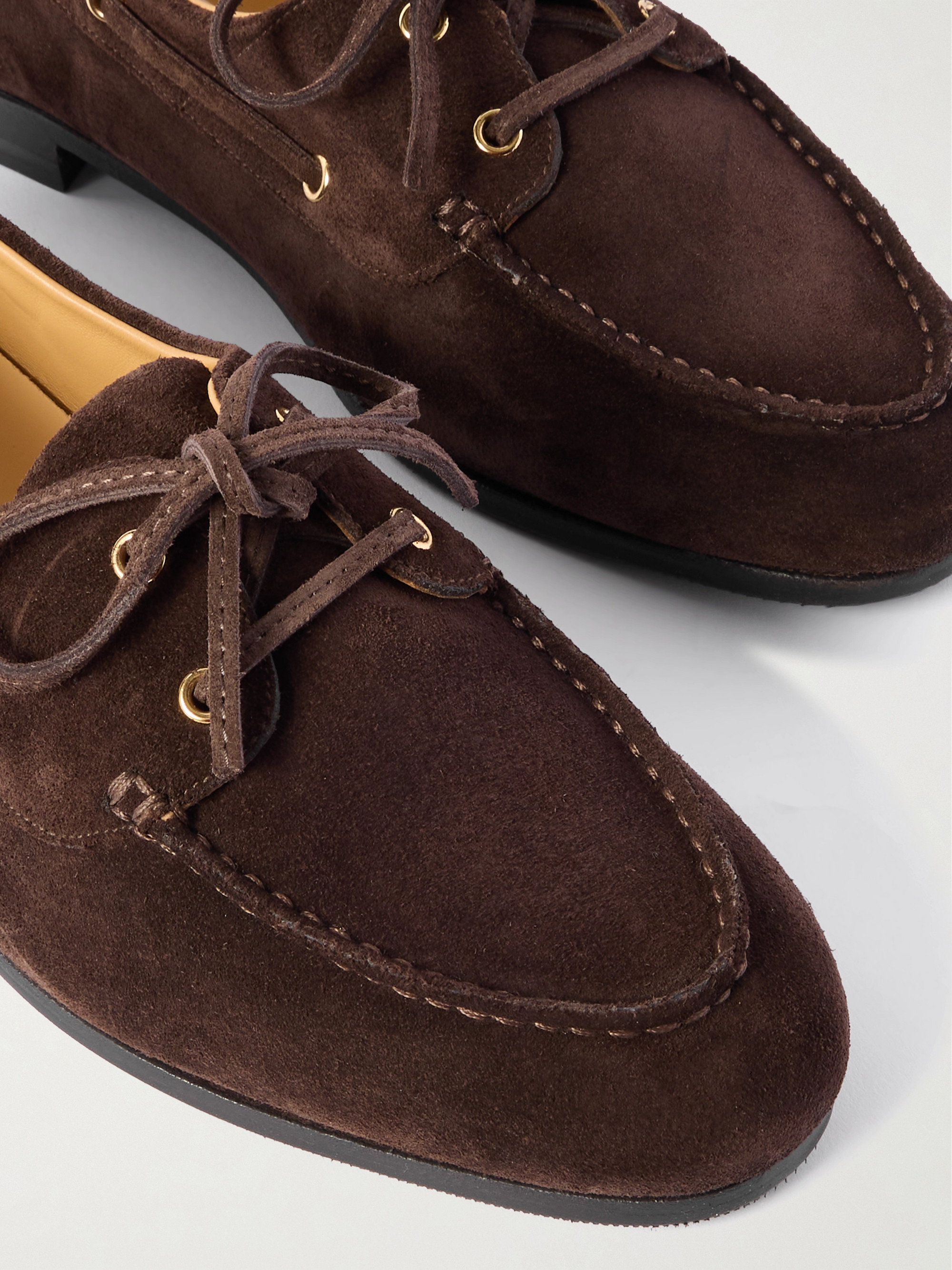 BALLY Pathy suede loafers