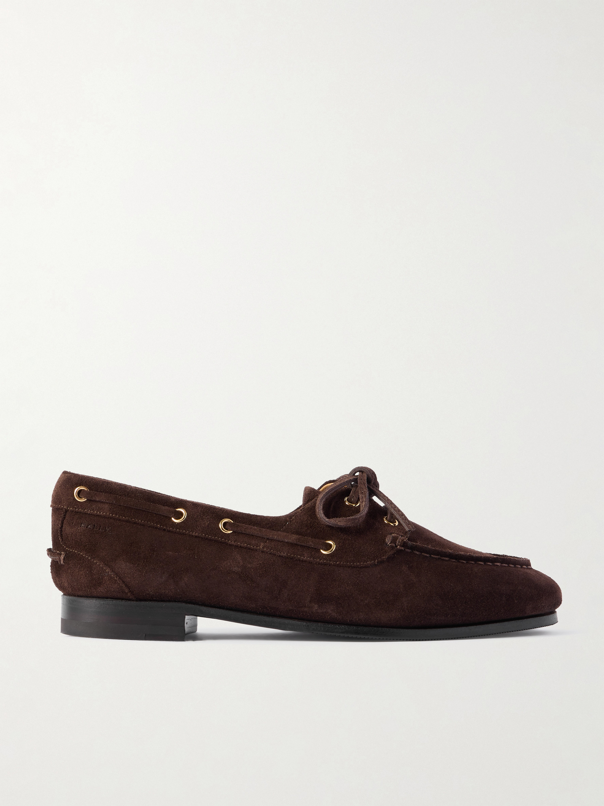 BALLY Pathy suede loafers