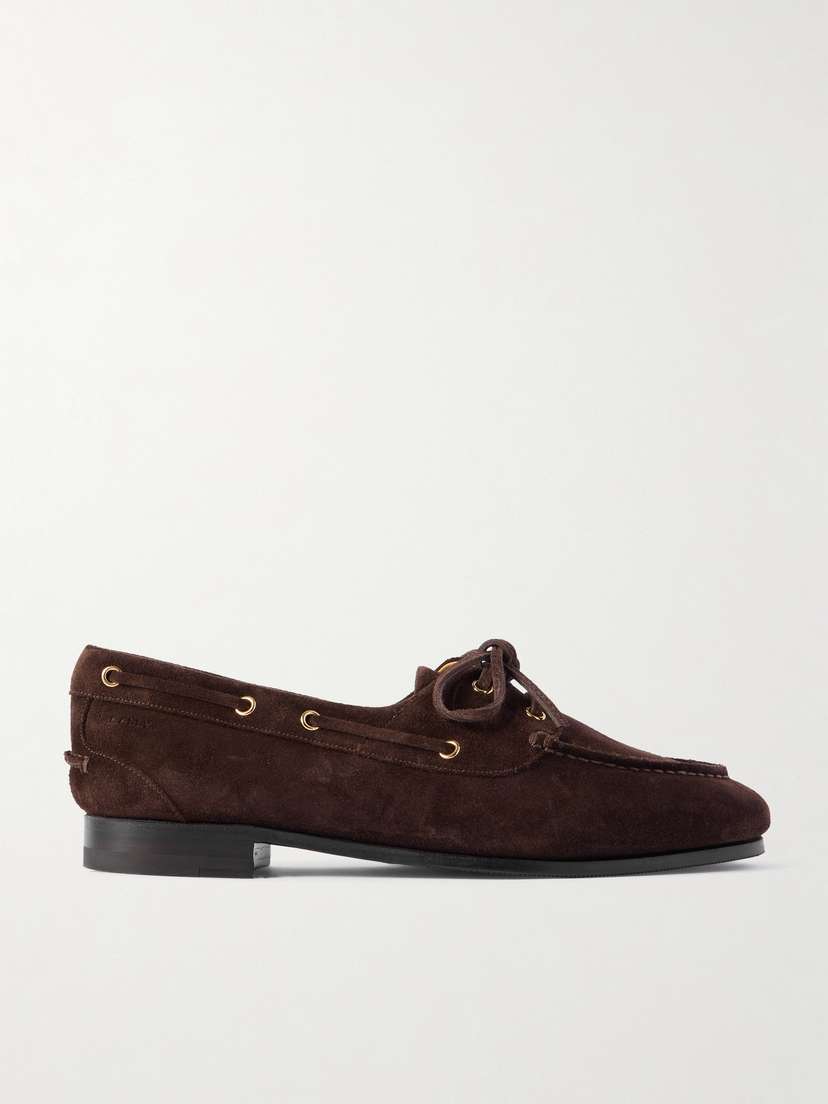 BALLY Pathy Suede Loafers