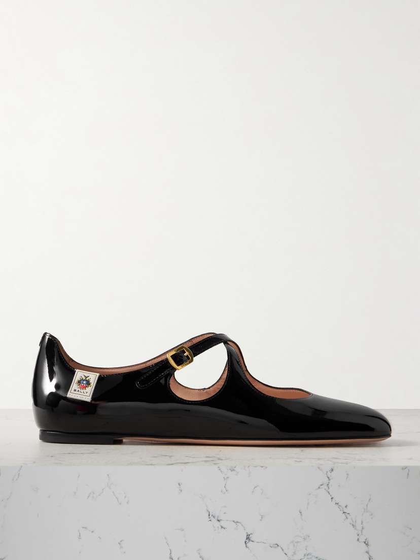 BALLY Patent-leather Ballet Flats