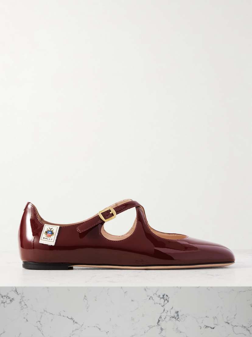 BALLY Patent-leather Ballet Flats