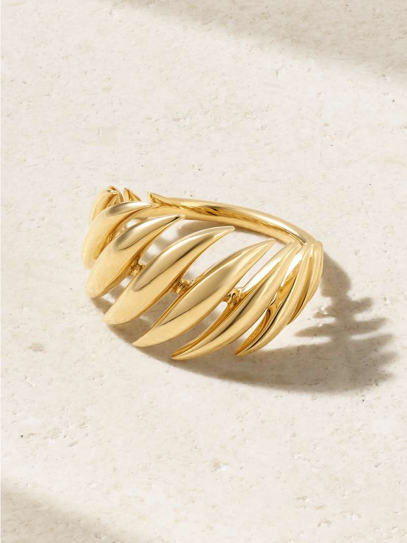 Fernando Jorge Flame Small 18-karat Gold Ring