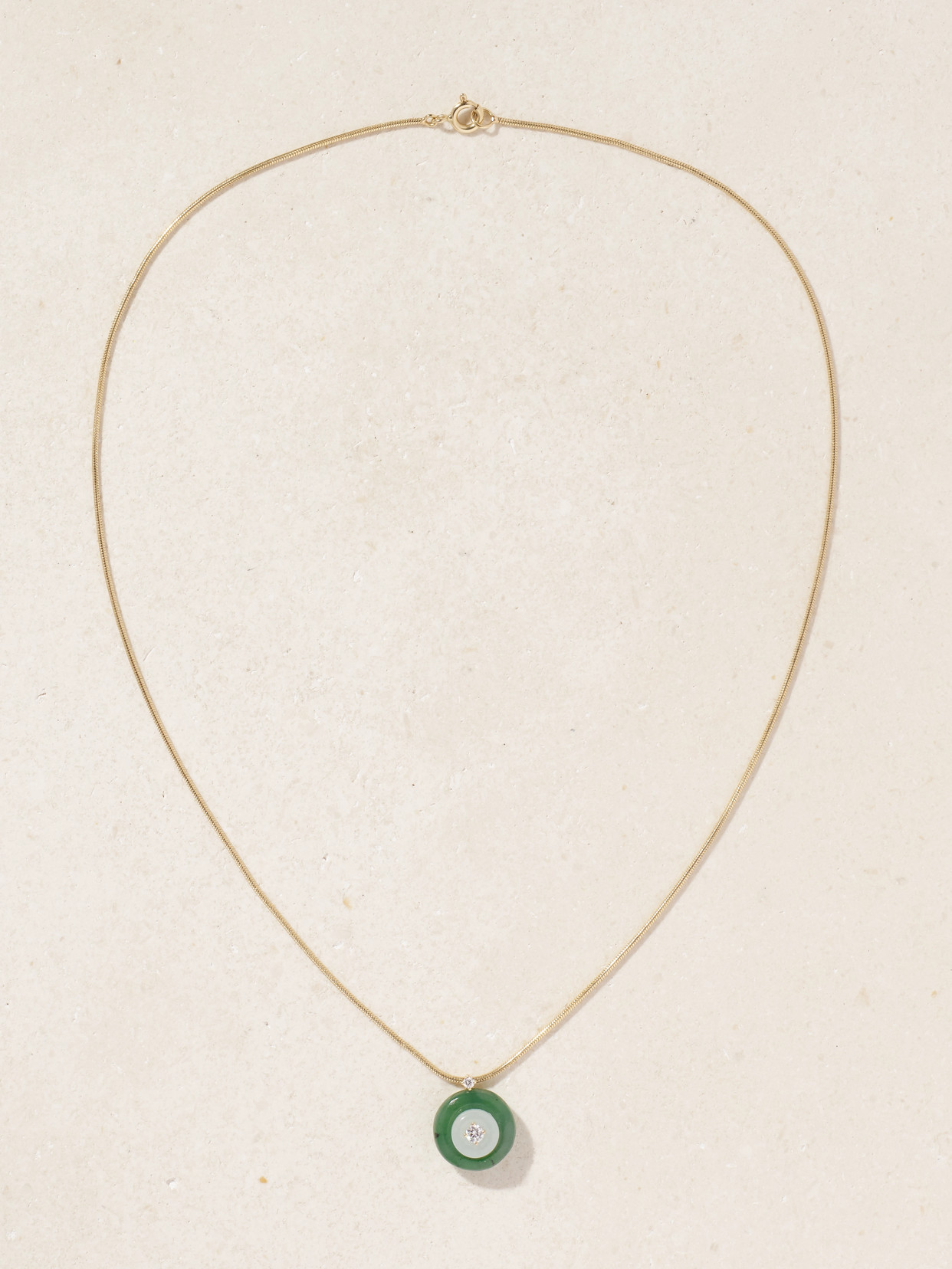 Fernando Jorge Signal Small 18-karat Gold Multi-stone Necklace