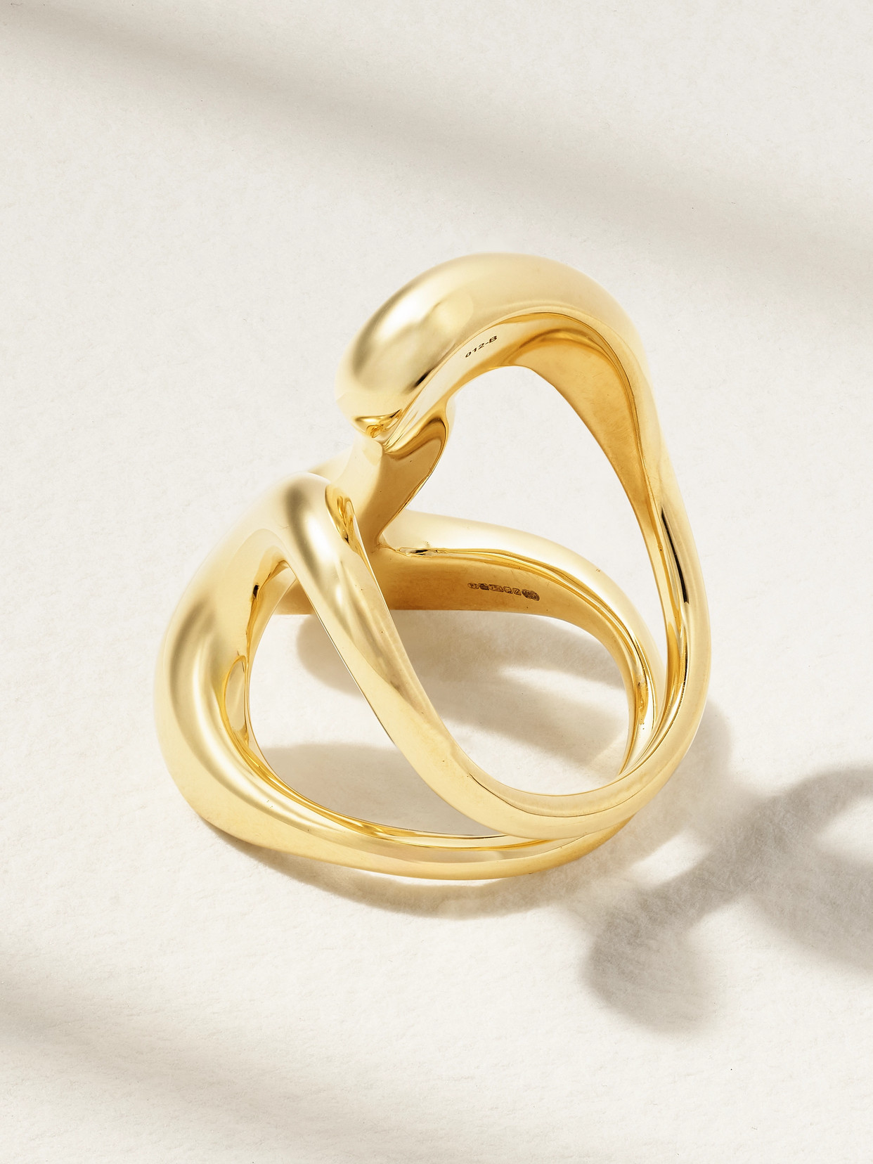 Fernando Jorge Bold Stream Open 18-karat Gold Ring In Gold