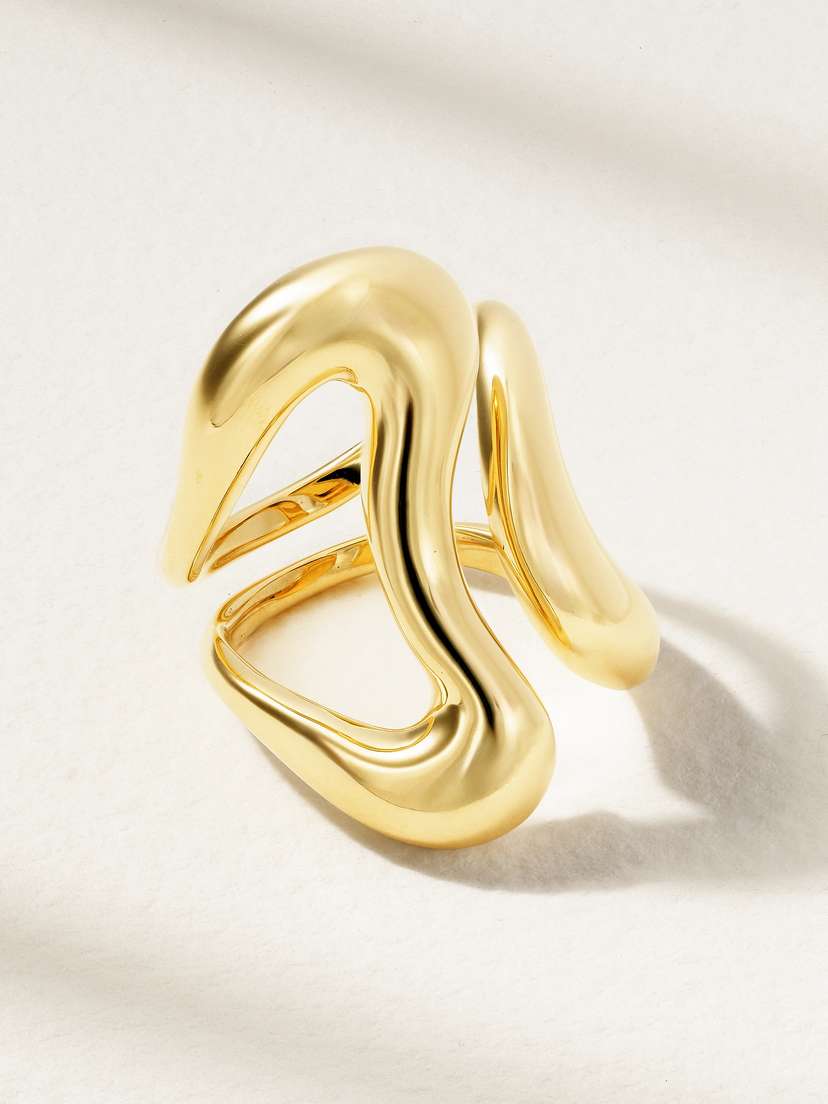 Fernando Jorge Bold Stream Open 18-karat Gold Ring