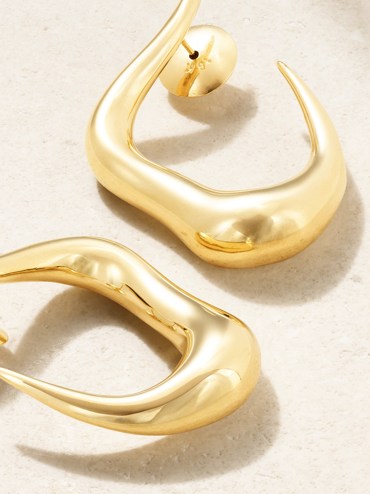 Fernando Jorge Bold Stream 18-karat Gold Earrings In Gold