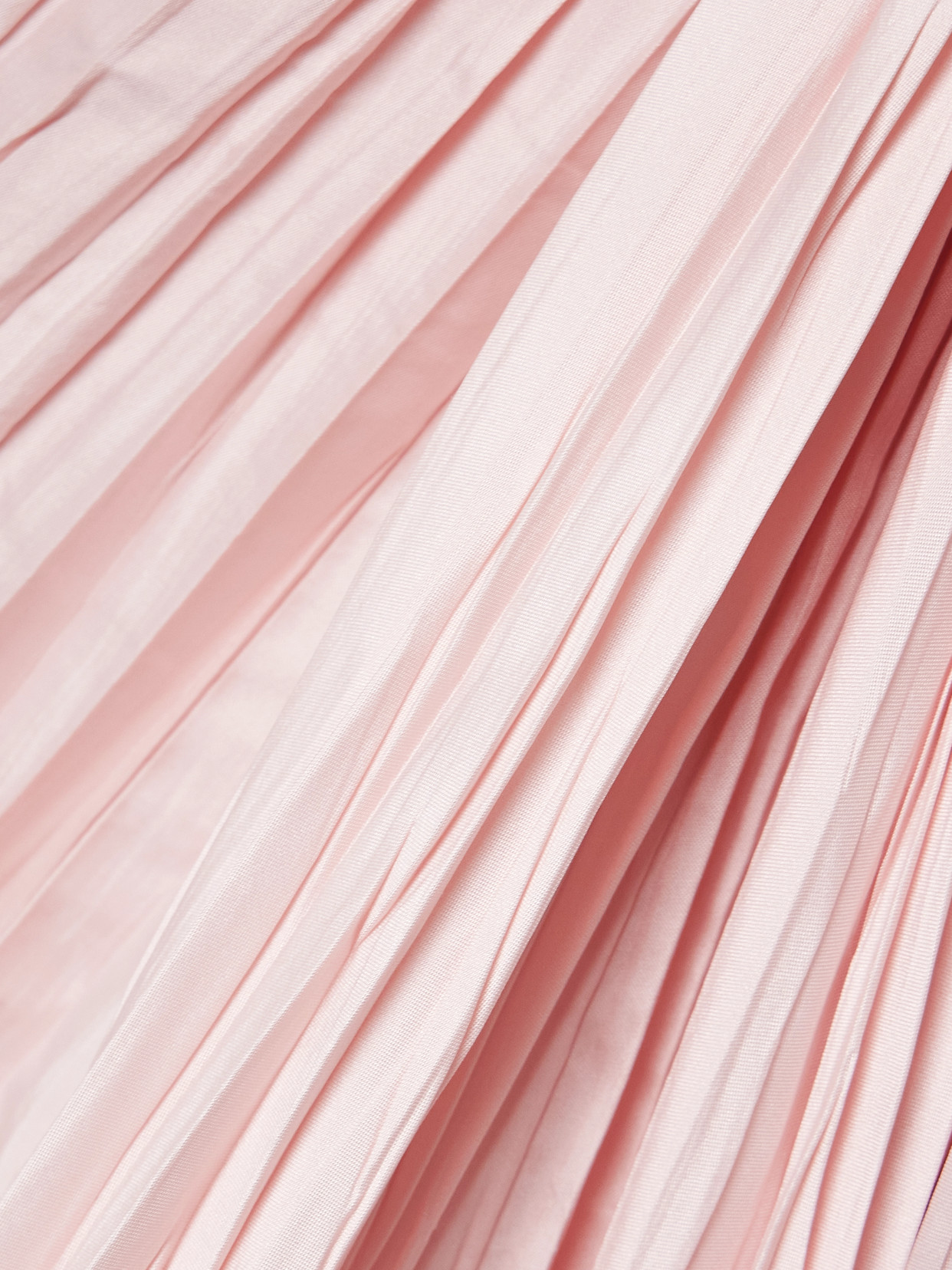 Marmar Halim Strapless Gathered Plissé-taffeta Gown