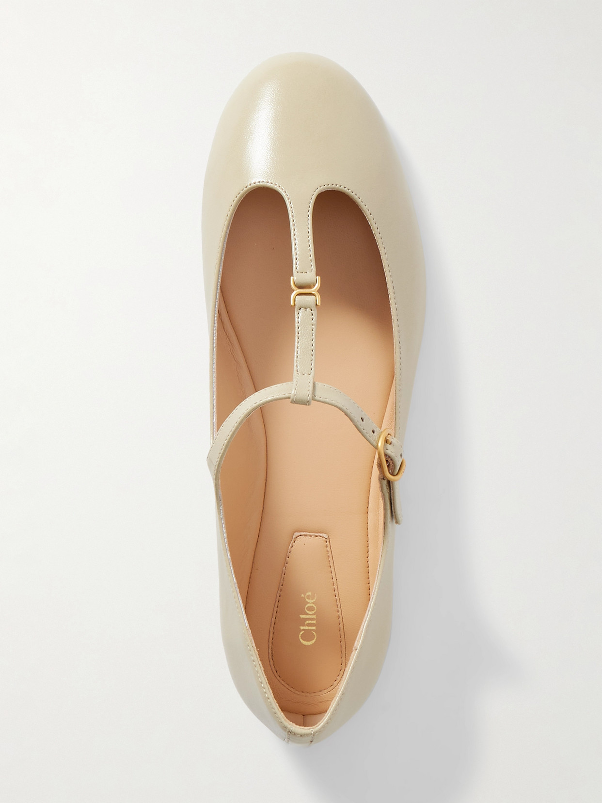Chloé Marcie Ballet Flats In Green