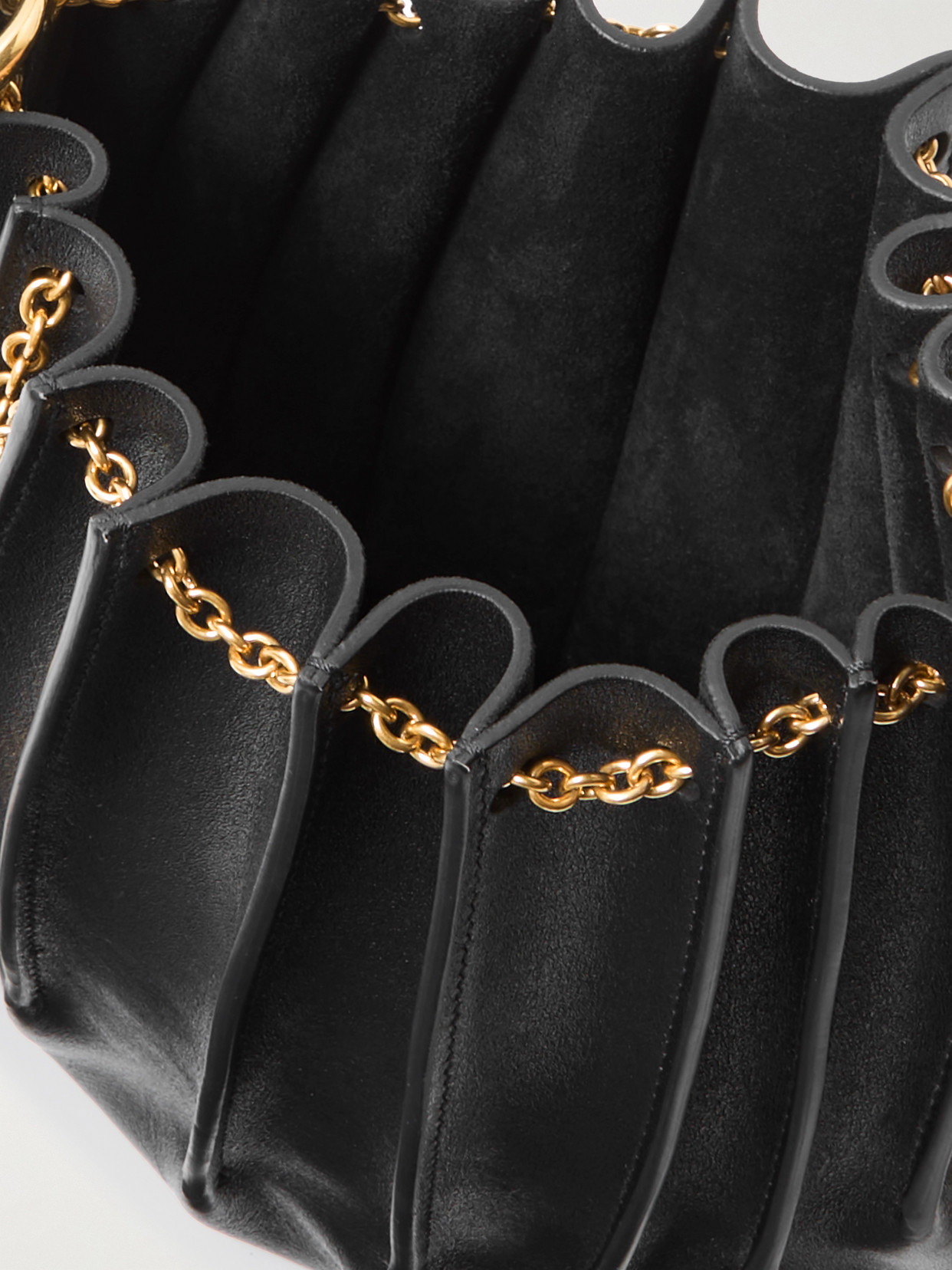 Chloé Chloe Women Black Leather Sea Treasures Crossbody Bag In Black