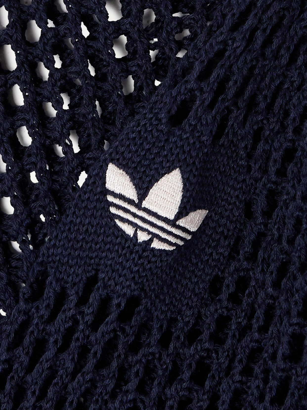 Open-Knit Cotton-Blend T-Shirt