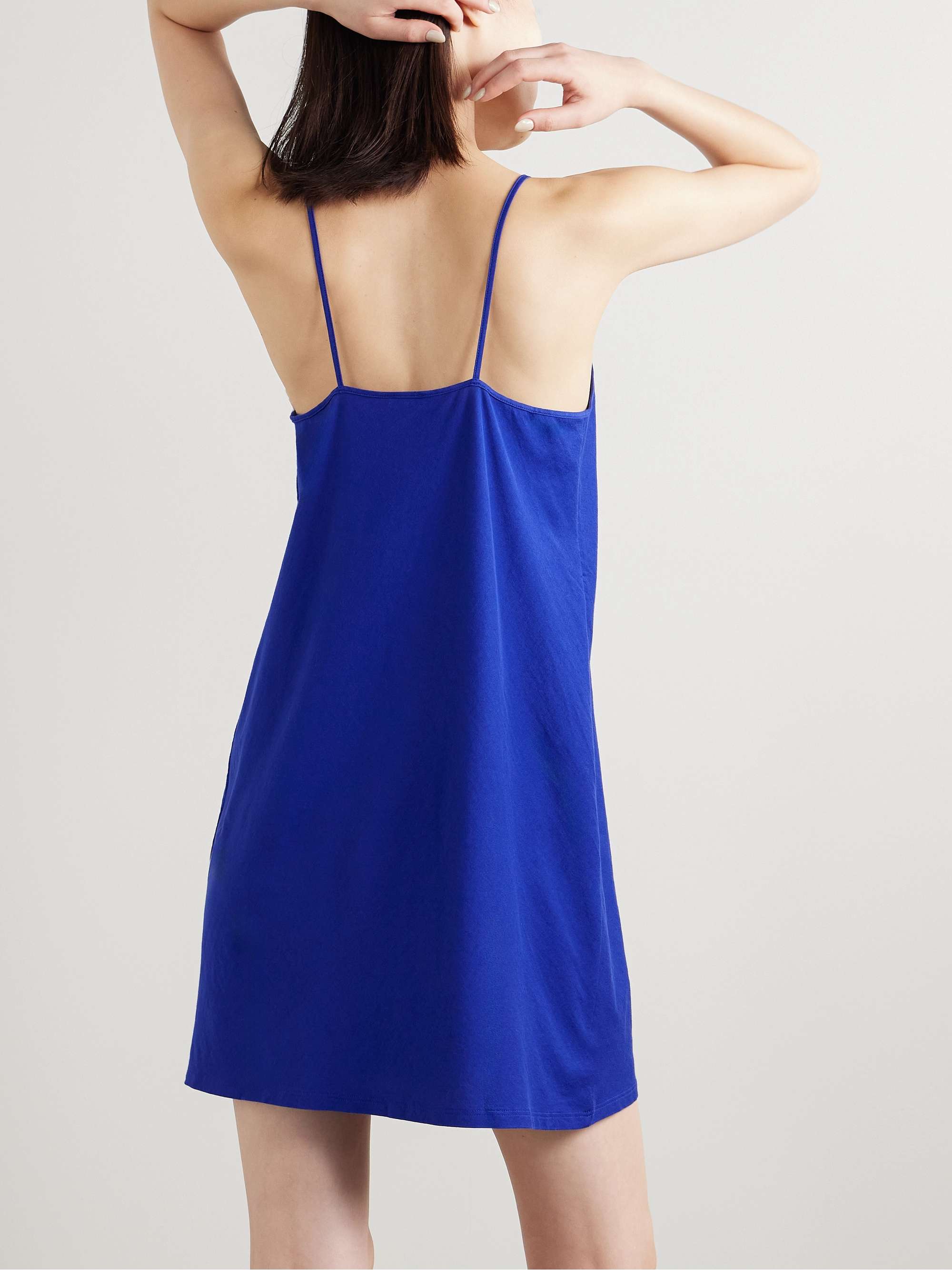 SKIN Organic cotton-jersey chemise
