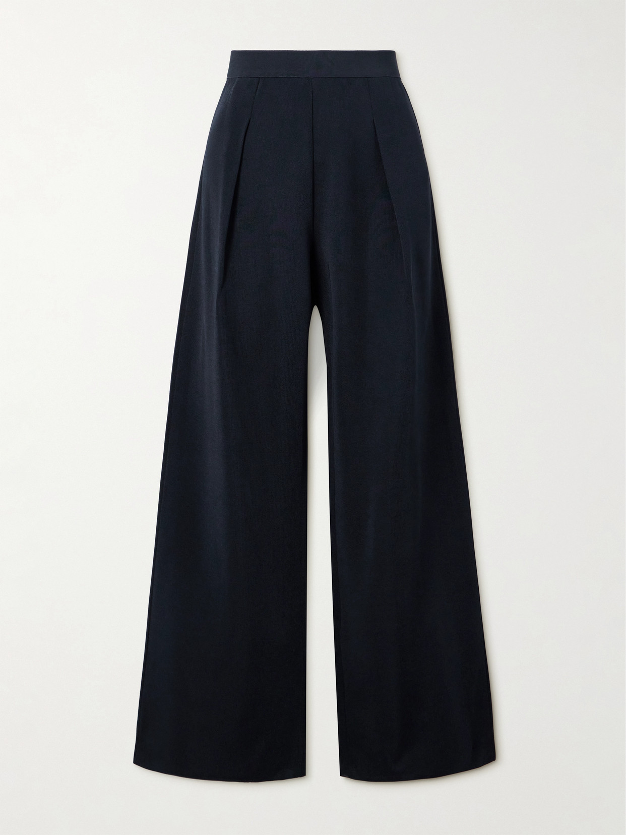 High Sport Slinky Fergie Pleated Wide-leg Pants In Blue