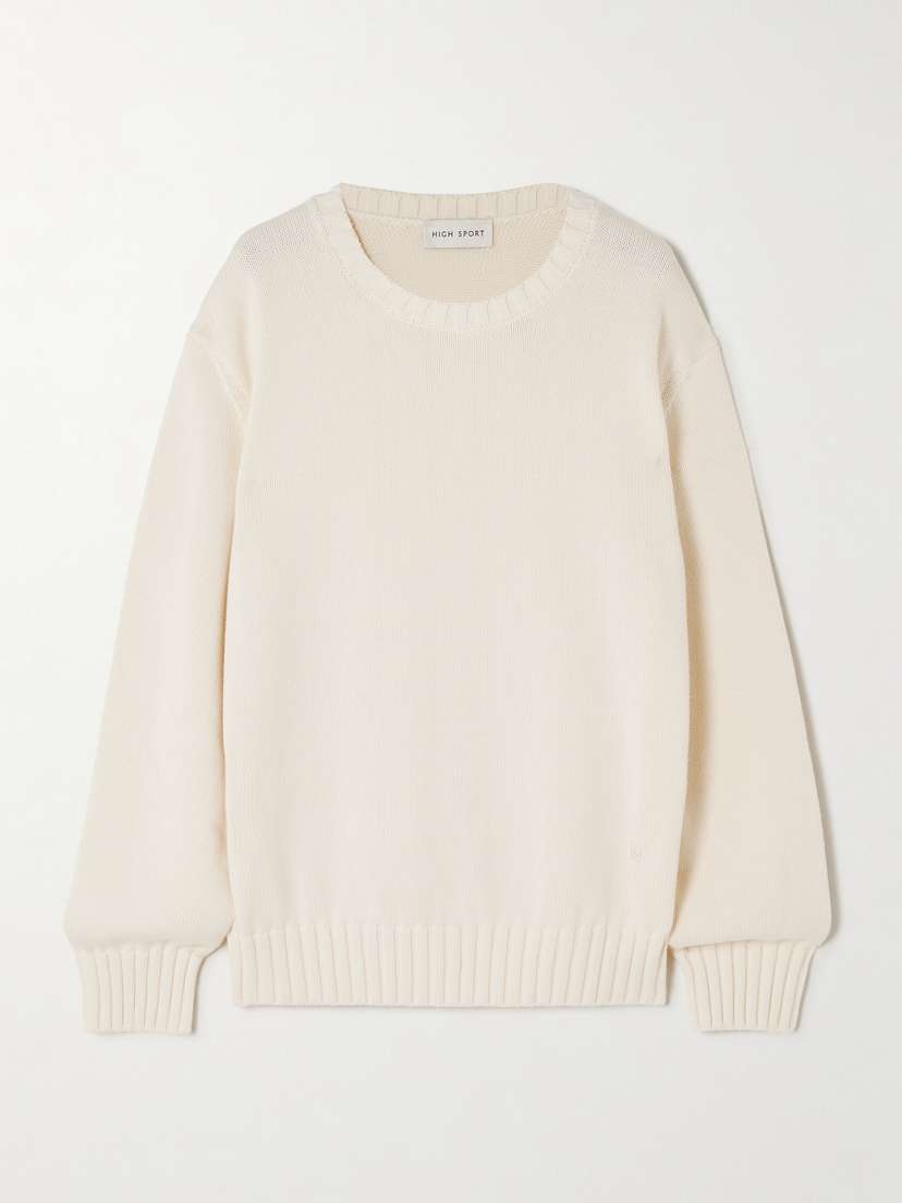 HIGH SPORT Jordan Cotton Sweater