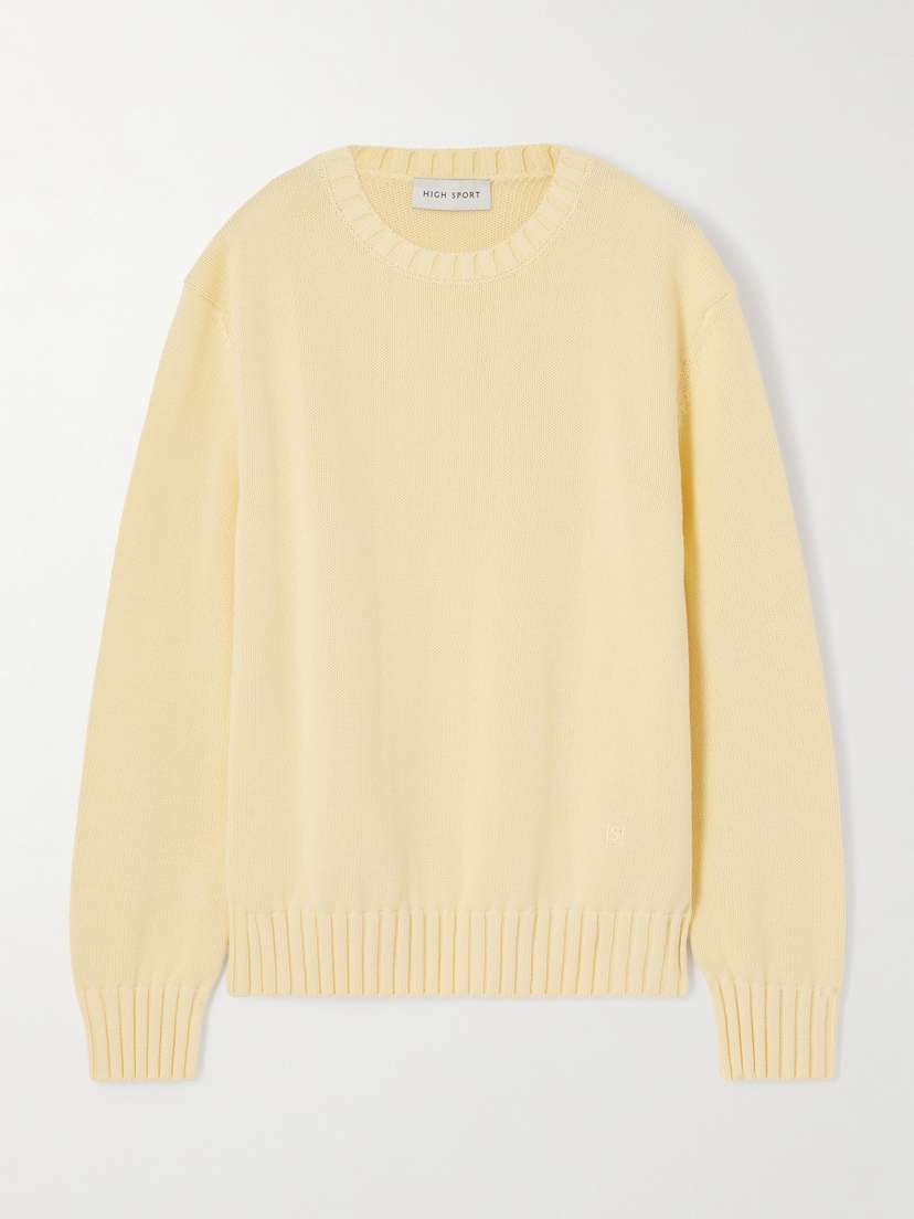 HIGH SPORT Jordan Cotton Sweater