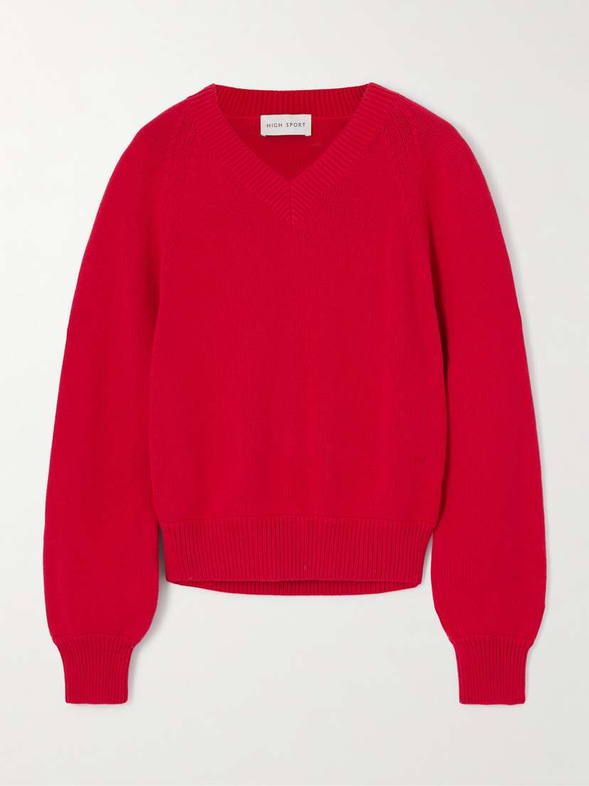 HIGH SPORT Veronica Cotton Sweater