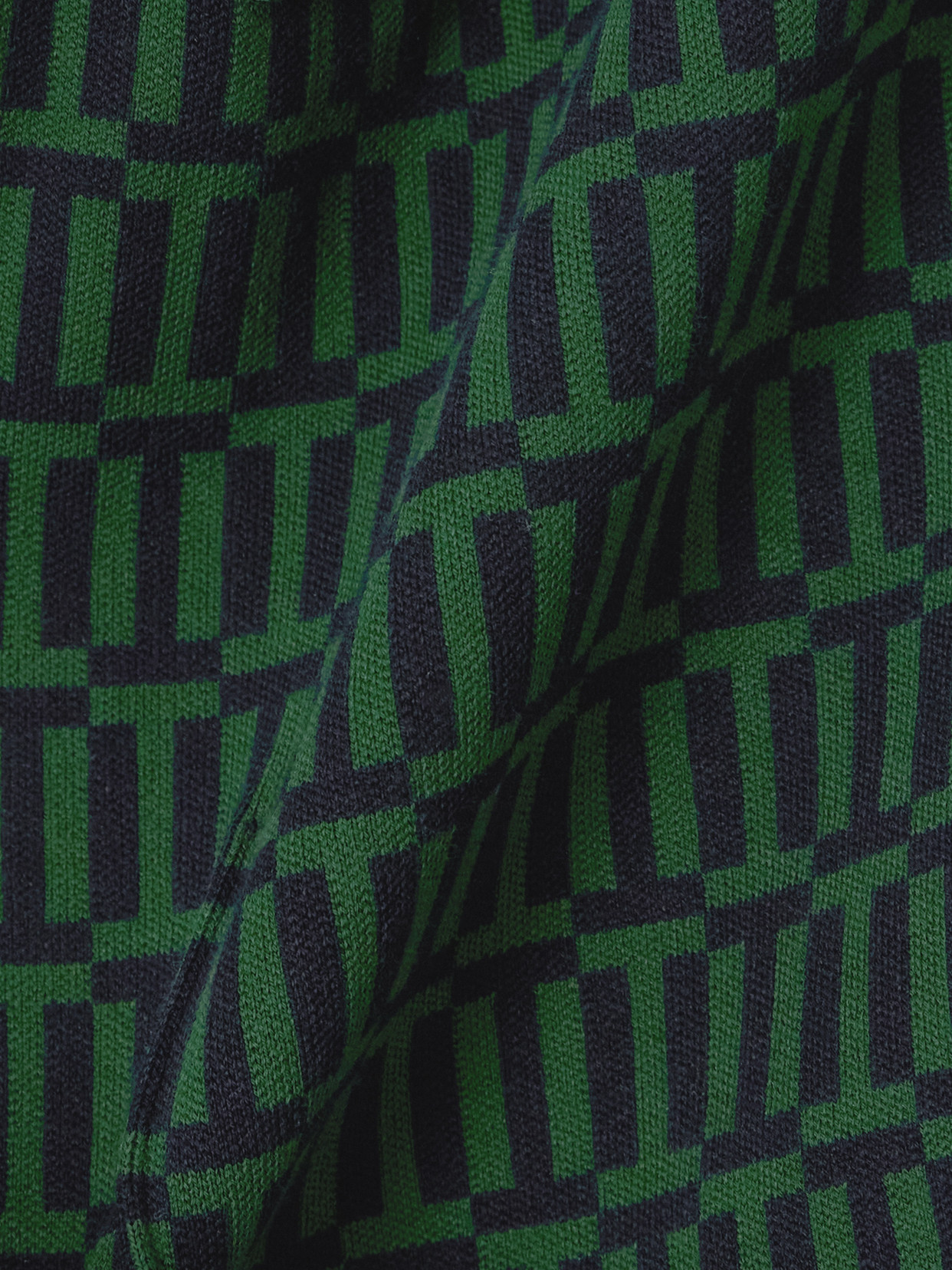 High Sport Charlie Cotton-blend Jacquard Slim-leg Pants In Green