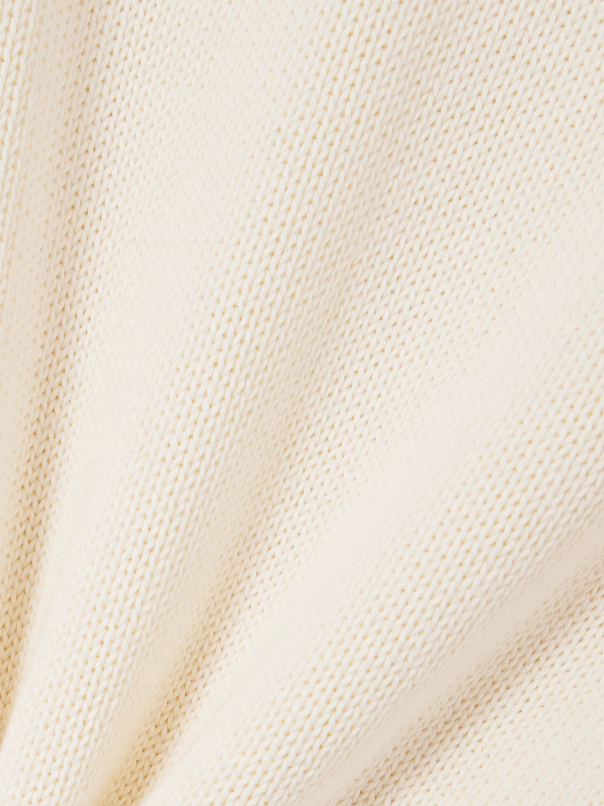 High Sport Linda Knitted Cotton Vest In Ivory