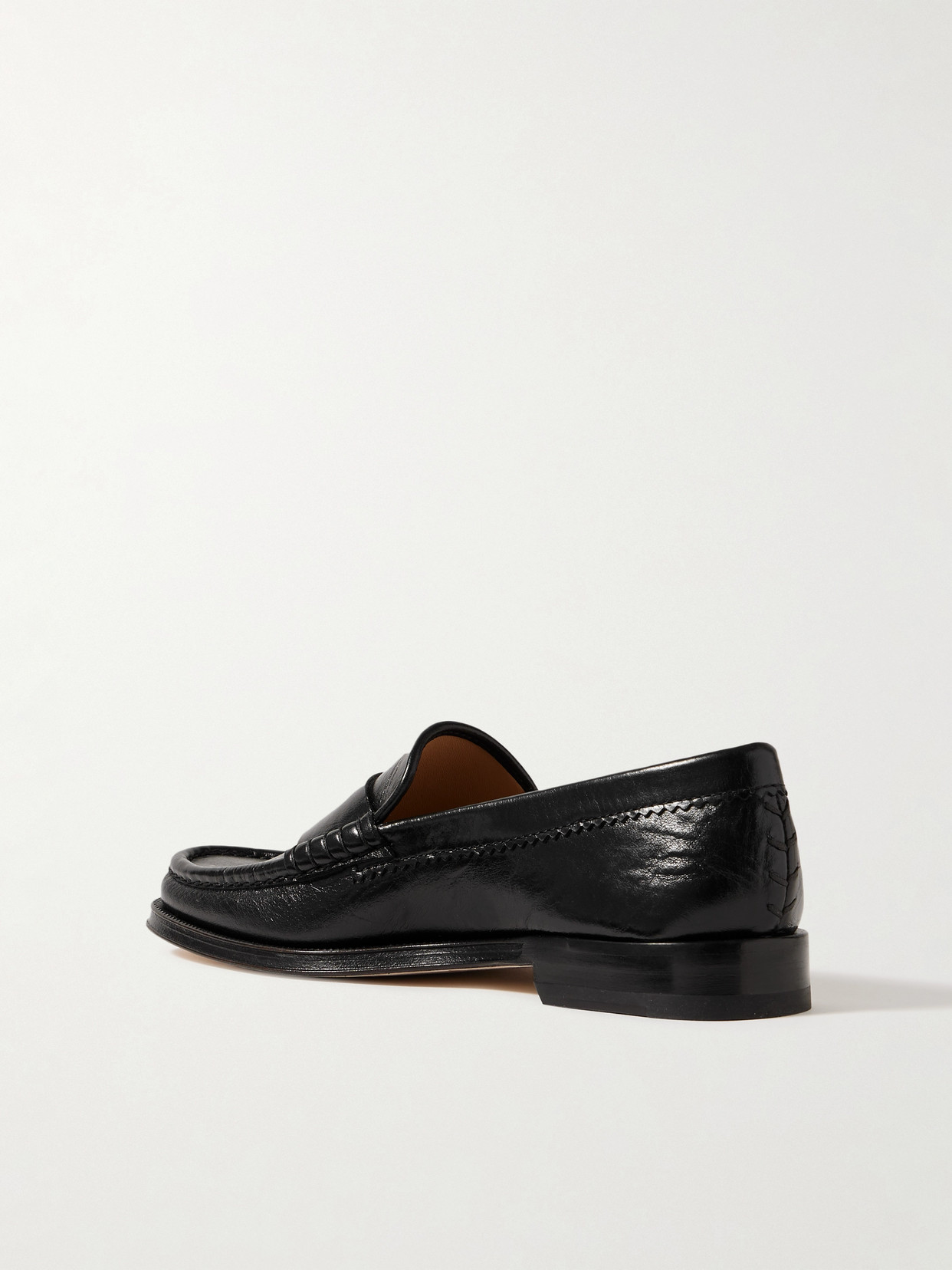 GABRIELA HEARST SEREN LEATHER LOAFERS