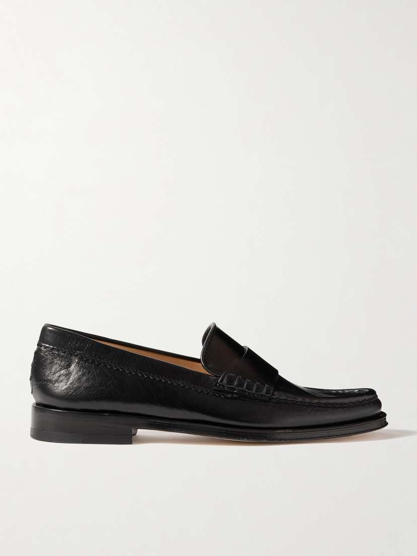 Gabriela Hearst Seren Leather Loafers